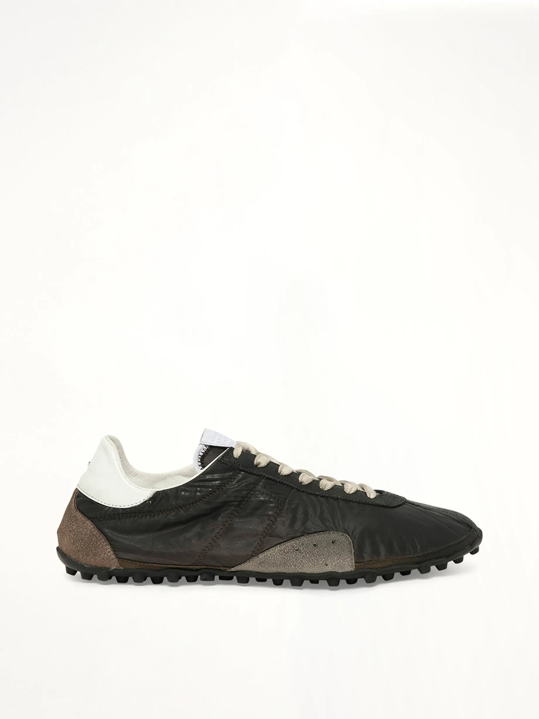 Sprinters Low Sneaker in Dusty Green/Black sold by MARAIS