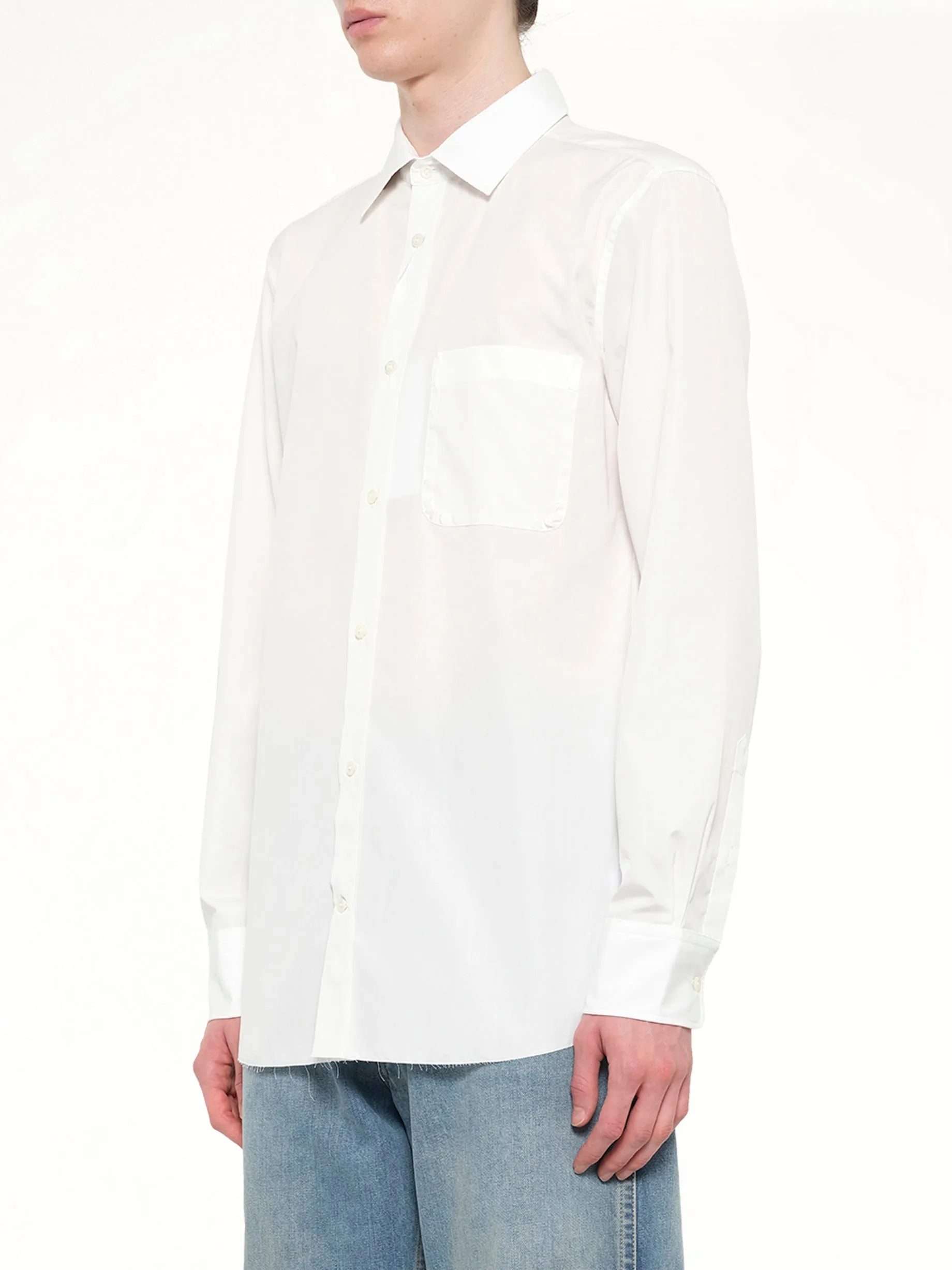 Long Sleeve Shirt in Off White sold by MARAIS product image thumbnail 3