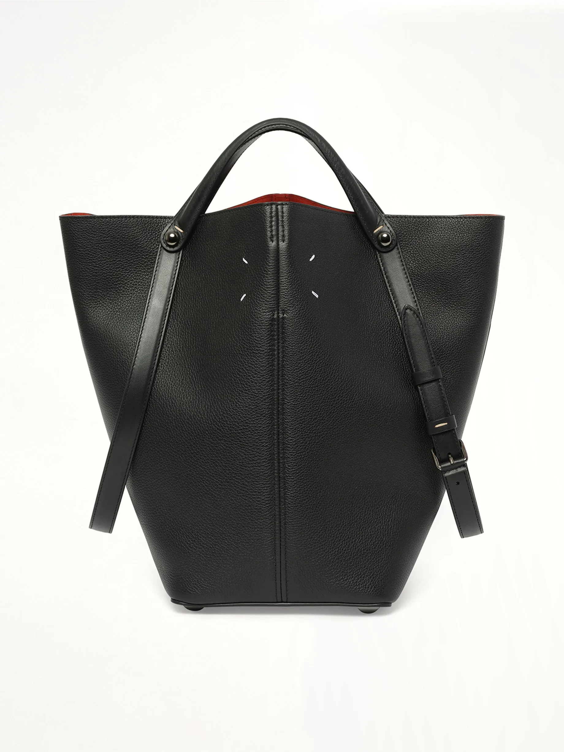 Dress-Age Medium Bag in Black/Orange sold by MARAIS