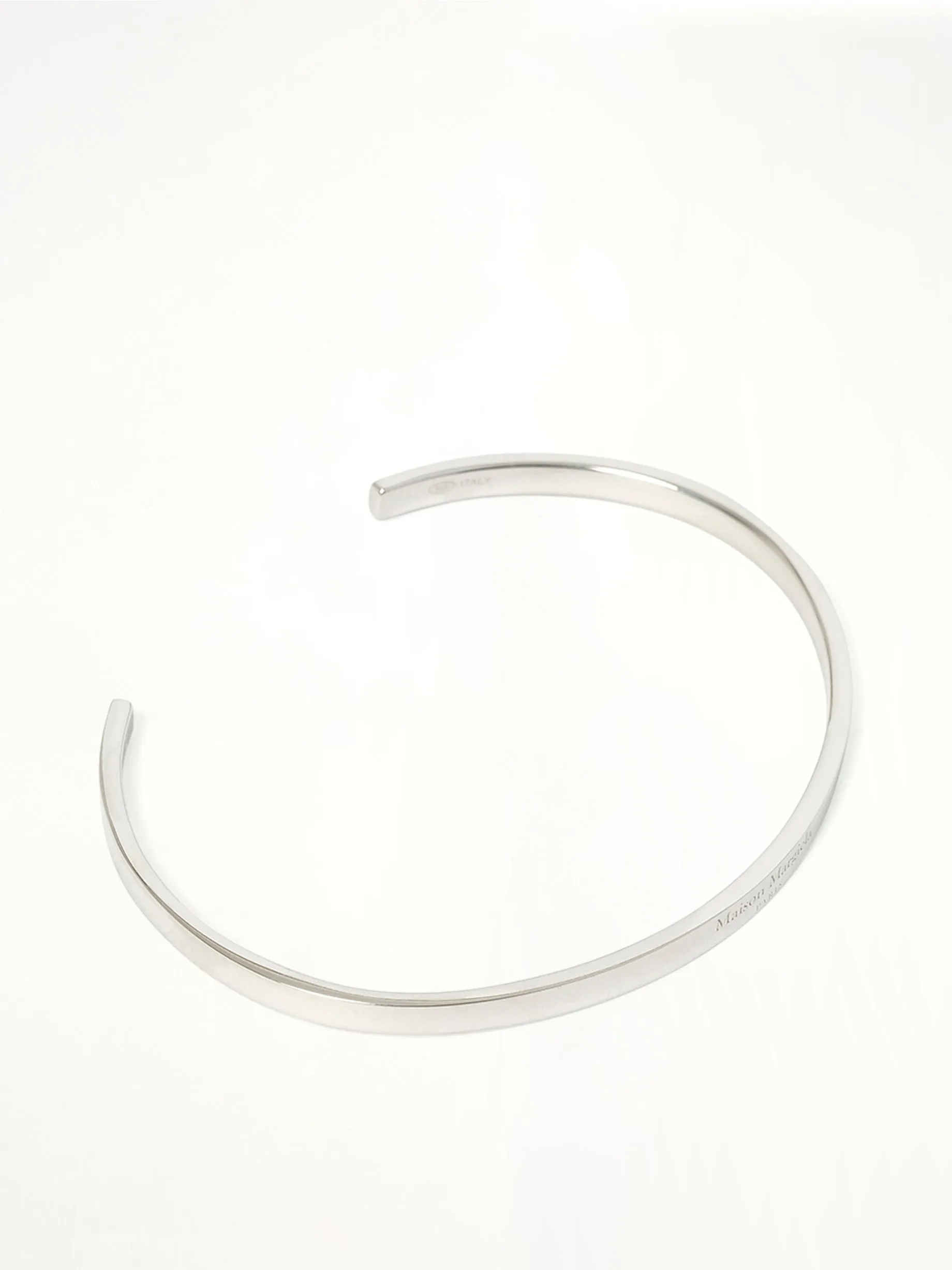 Logo Reference Cuff 4mm in Silver sold by MARAIS product image thumbnail 2
