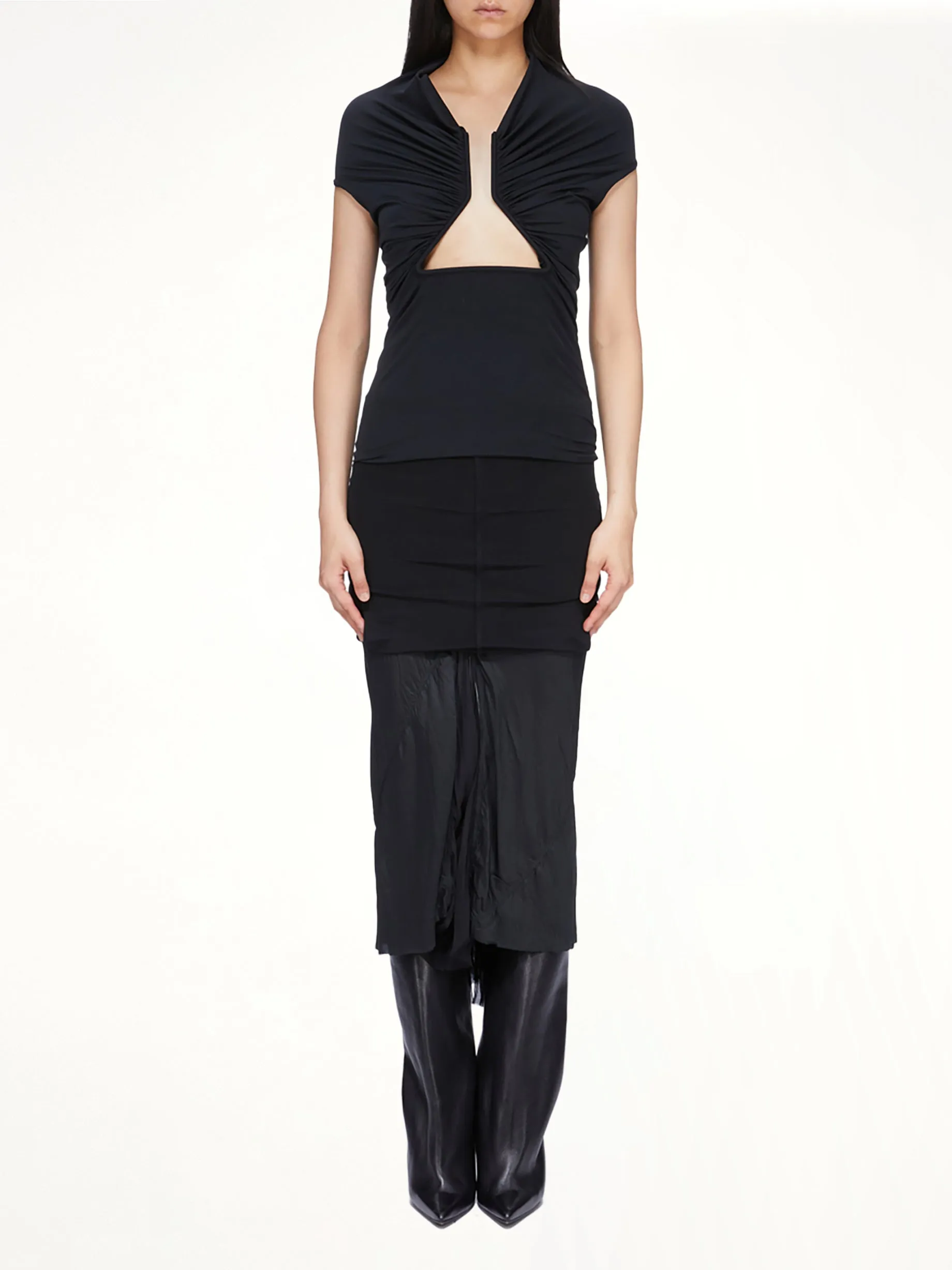 Jersey SS Prong in Black sold by MARAIS product image thumbnail 4