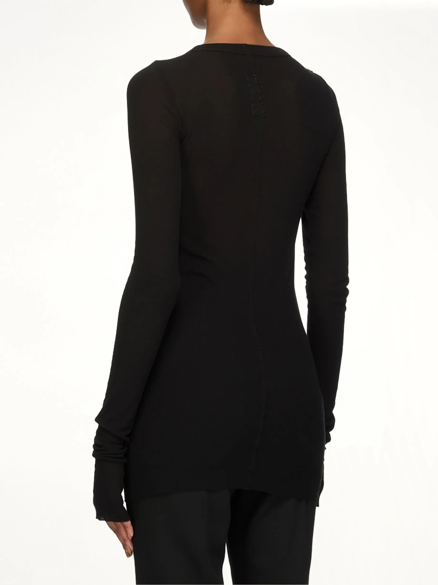 Rib LS T in Black sold by MARAIS product image thumbnail 5