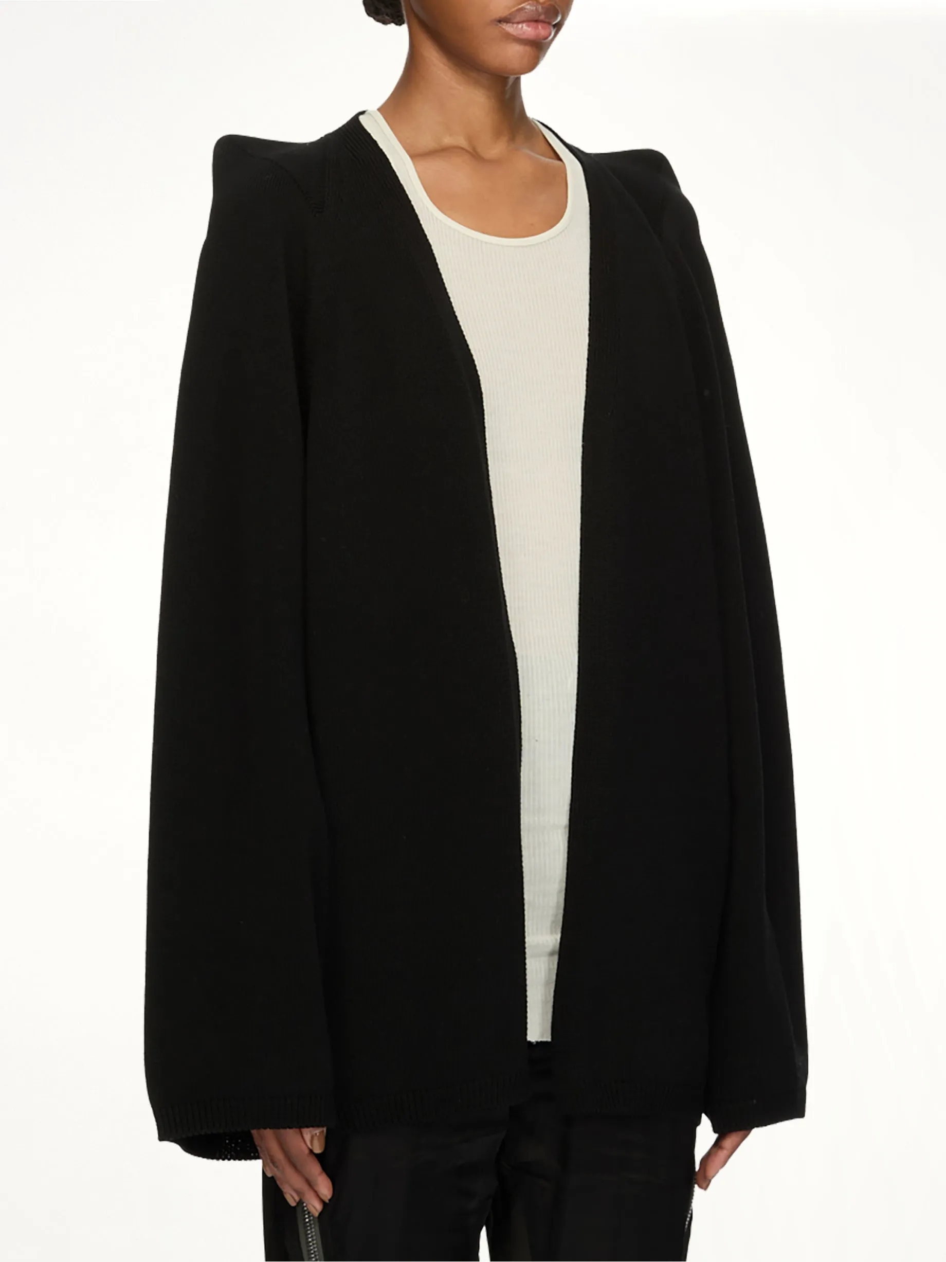 Con V Top in Black sold by MARAIS product image thumbnail 2