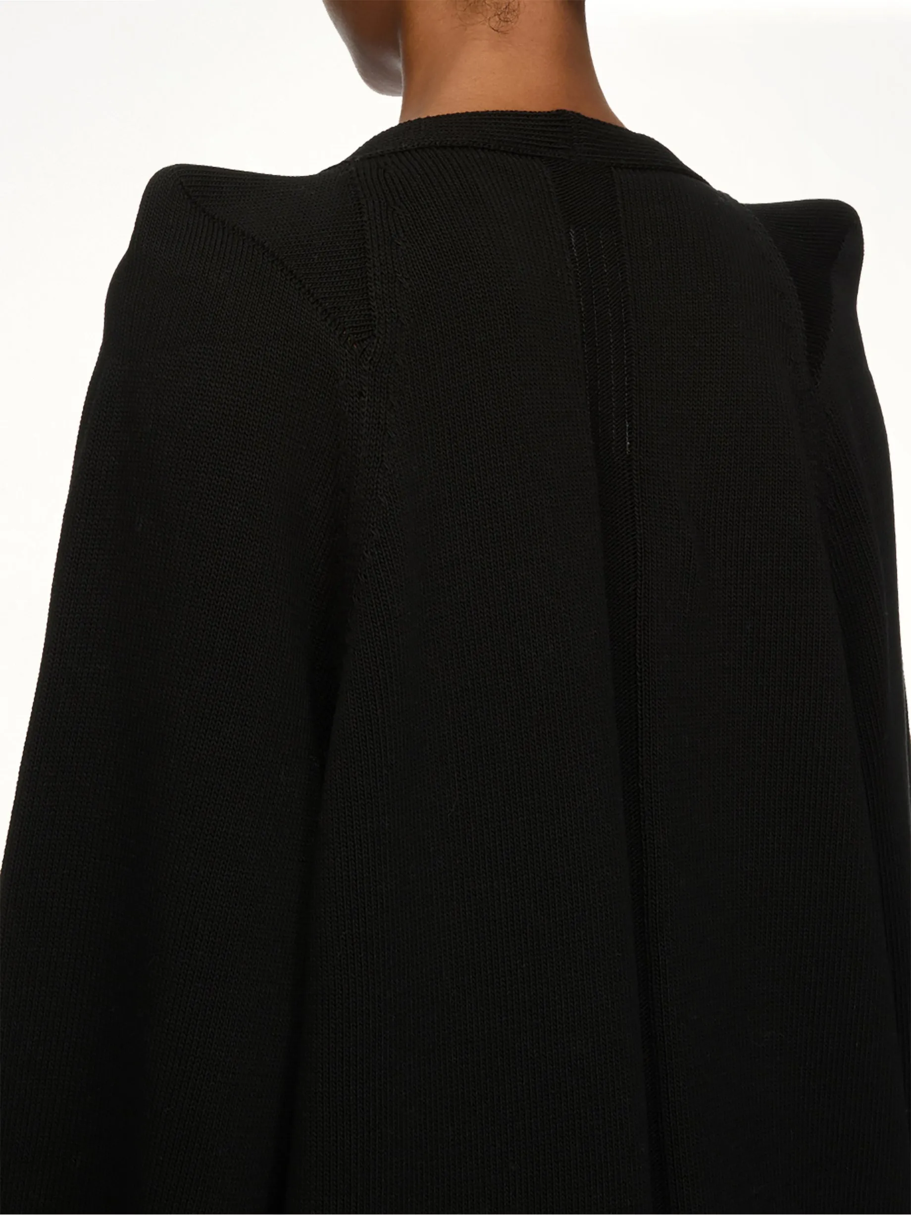 Con V Top in Black sold by MARAIS product image thumbnail 5