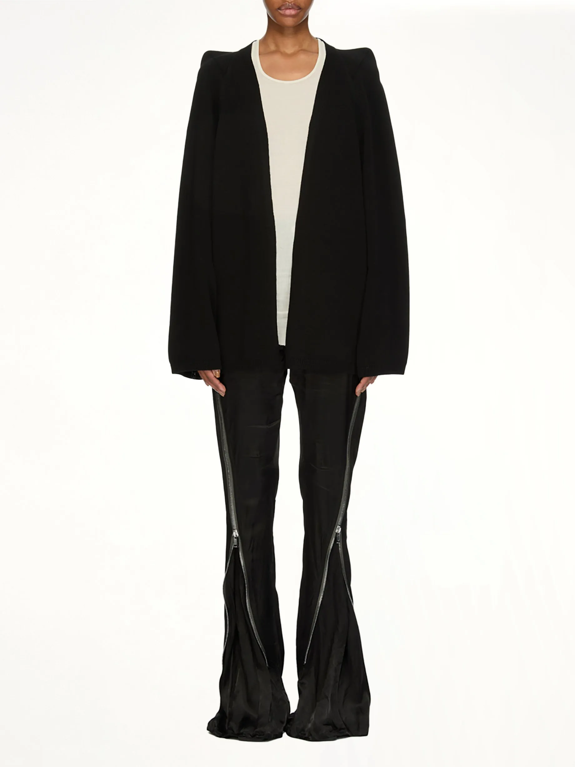 Con V Top in Black sold by MARAIS product image thumbnail 4