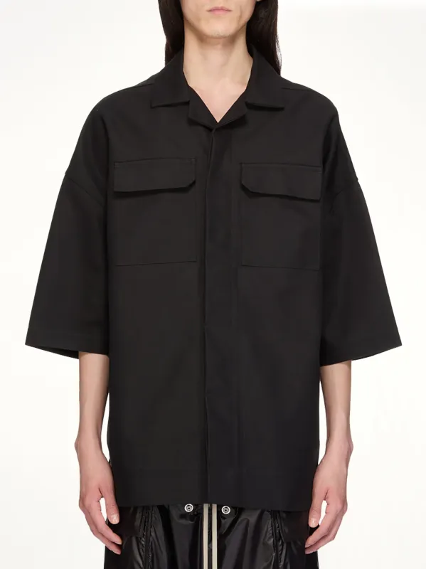 Magnum Tommy Shirt in Black made by Rick Owens