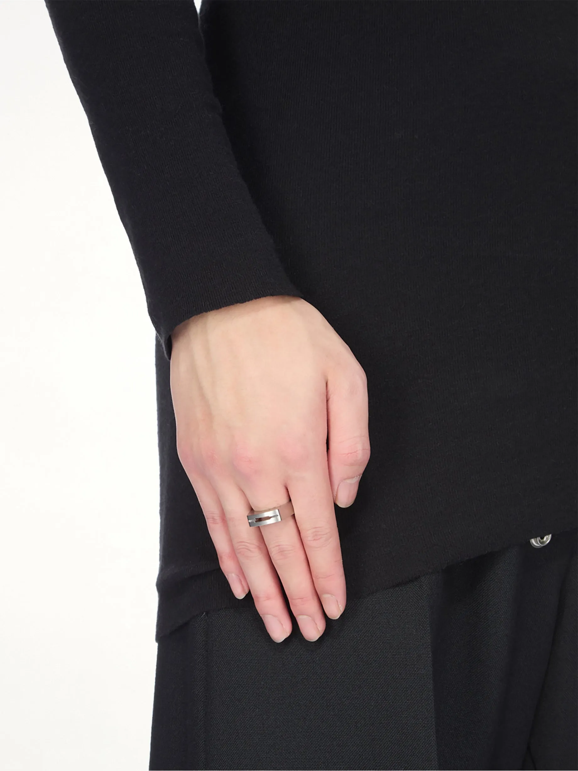 Grill Hollywood Ring in Silver sold by MARAIS product image thumbnail 4