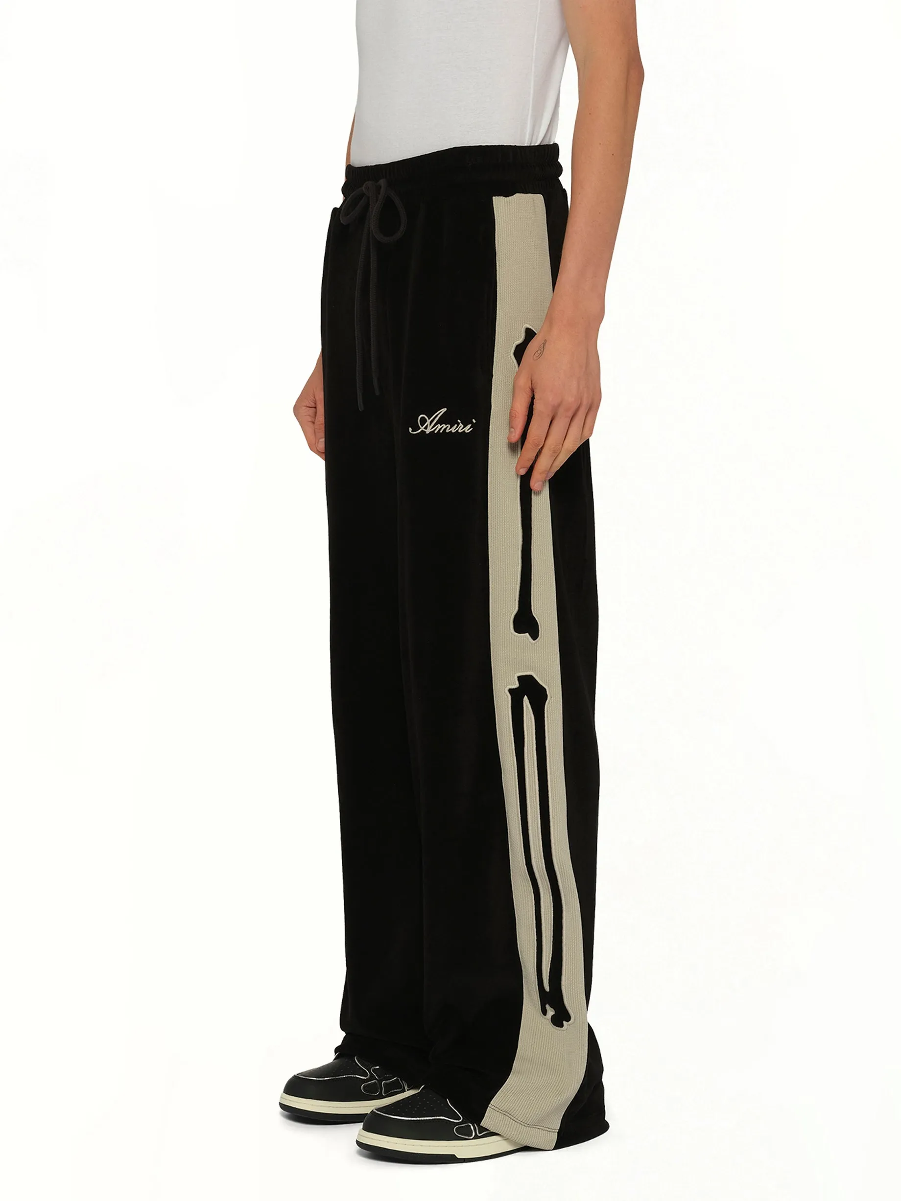 Bones Track Pant in Black sold by MARAIS product image thumbnail 3