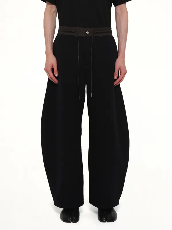 Sponge Sweat Pants in Black sold by MARAIS