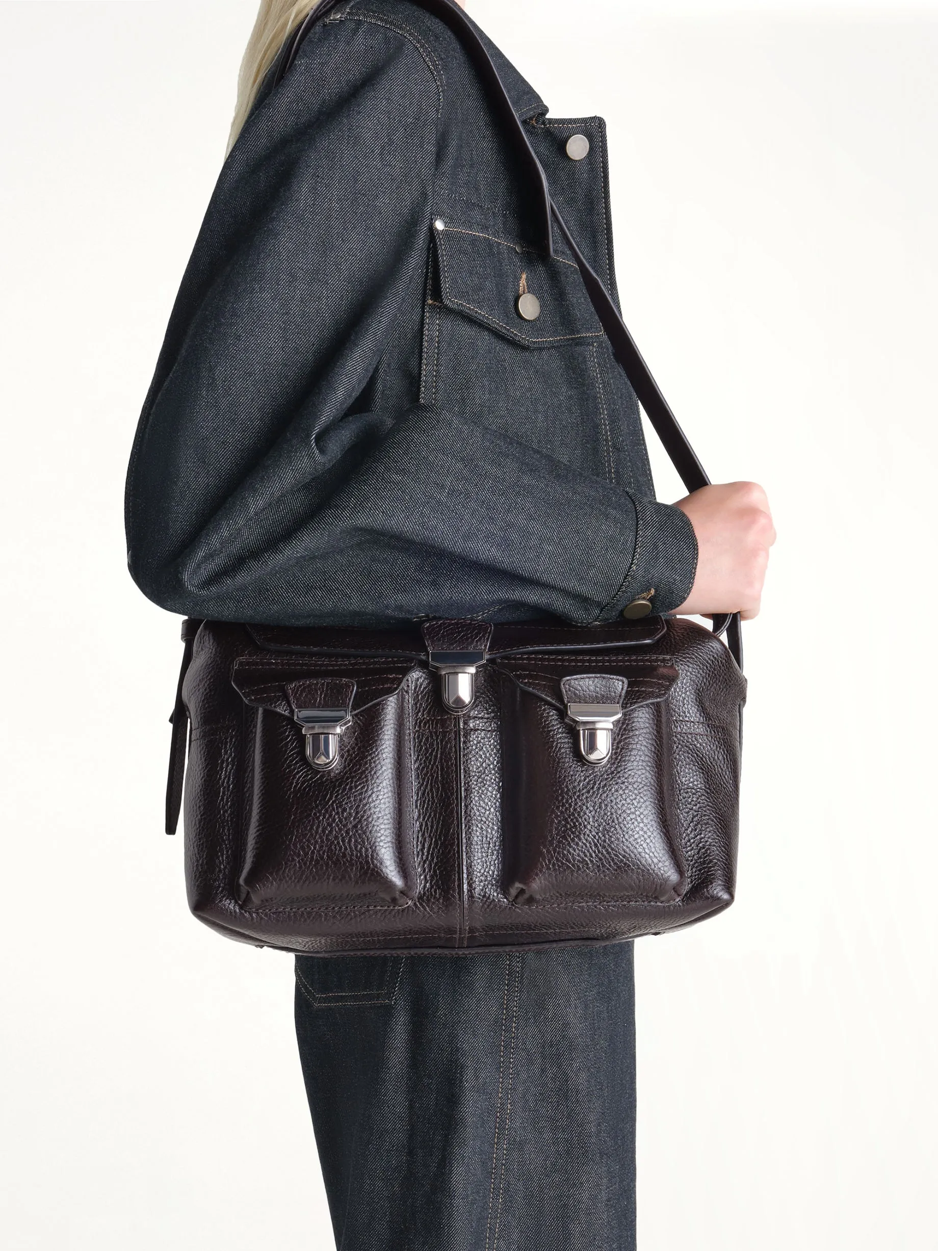 Medium Gear Bag in Espresso sold by MARAIS product image thumbnail 4