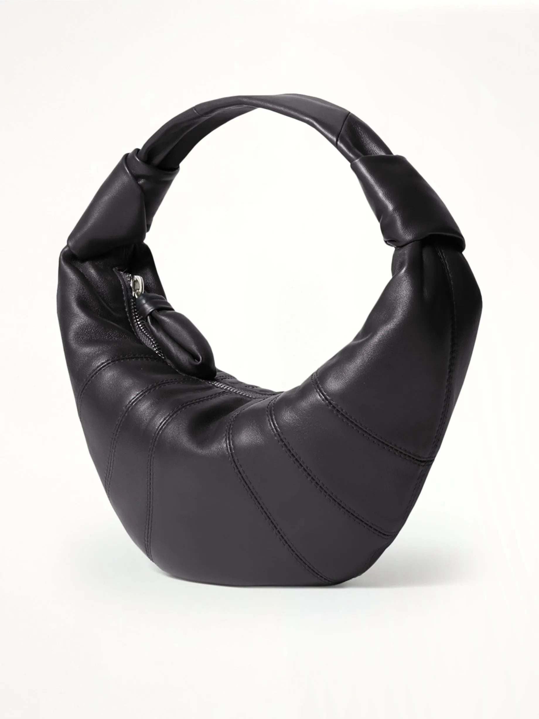 Mini Fortune Croissant Bag in Dark Chocolate sold by MARAIS product image thumbnail 2