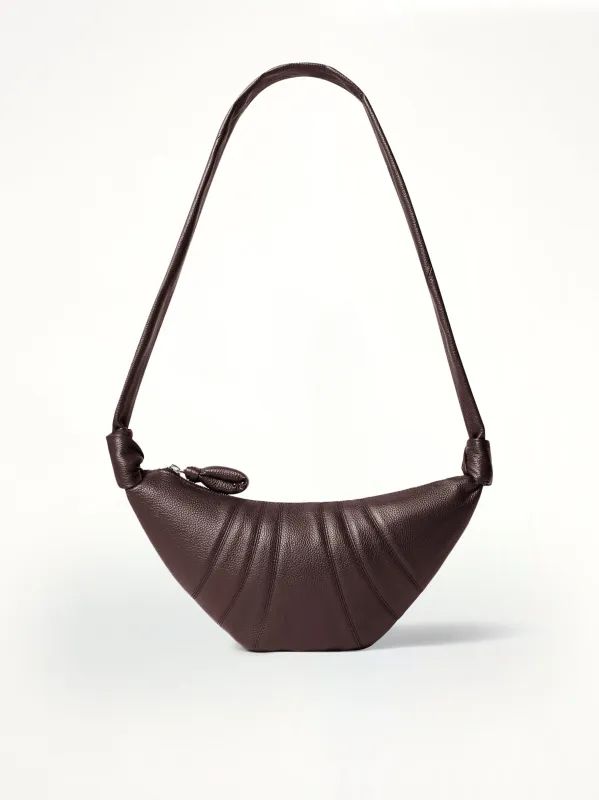 Small Croissant Bag in Tiramisu made by Lemaire