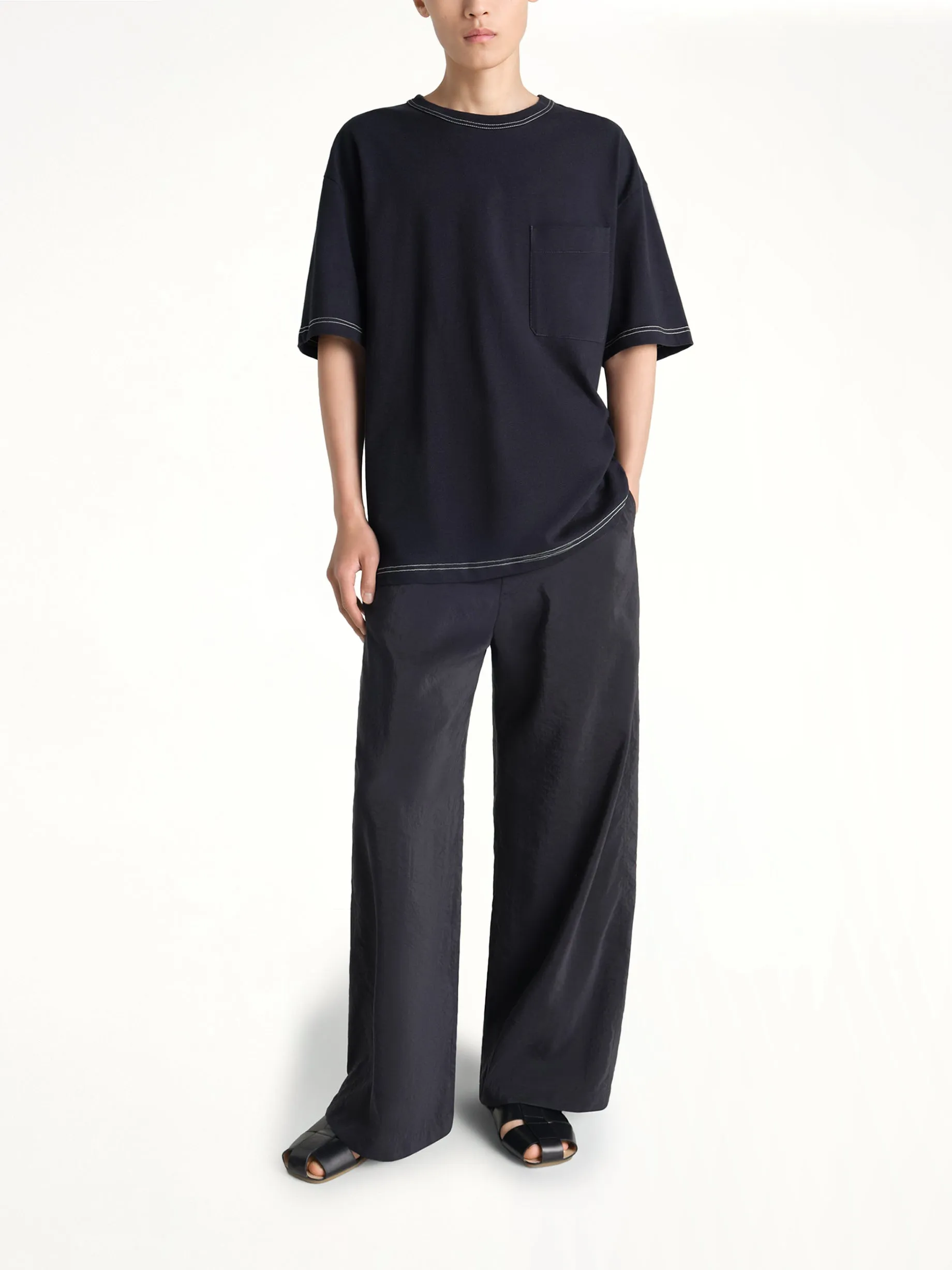 Boxy SS T-Shirt in Urchin sold by MARAIS product image thumbnail 3