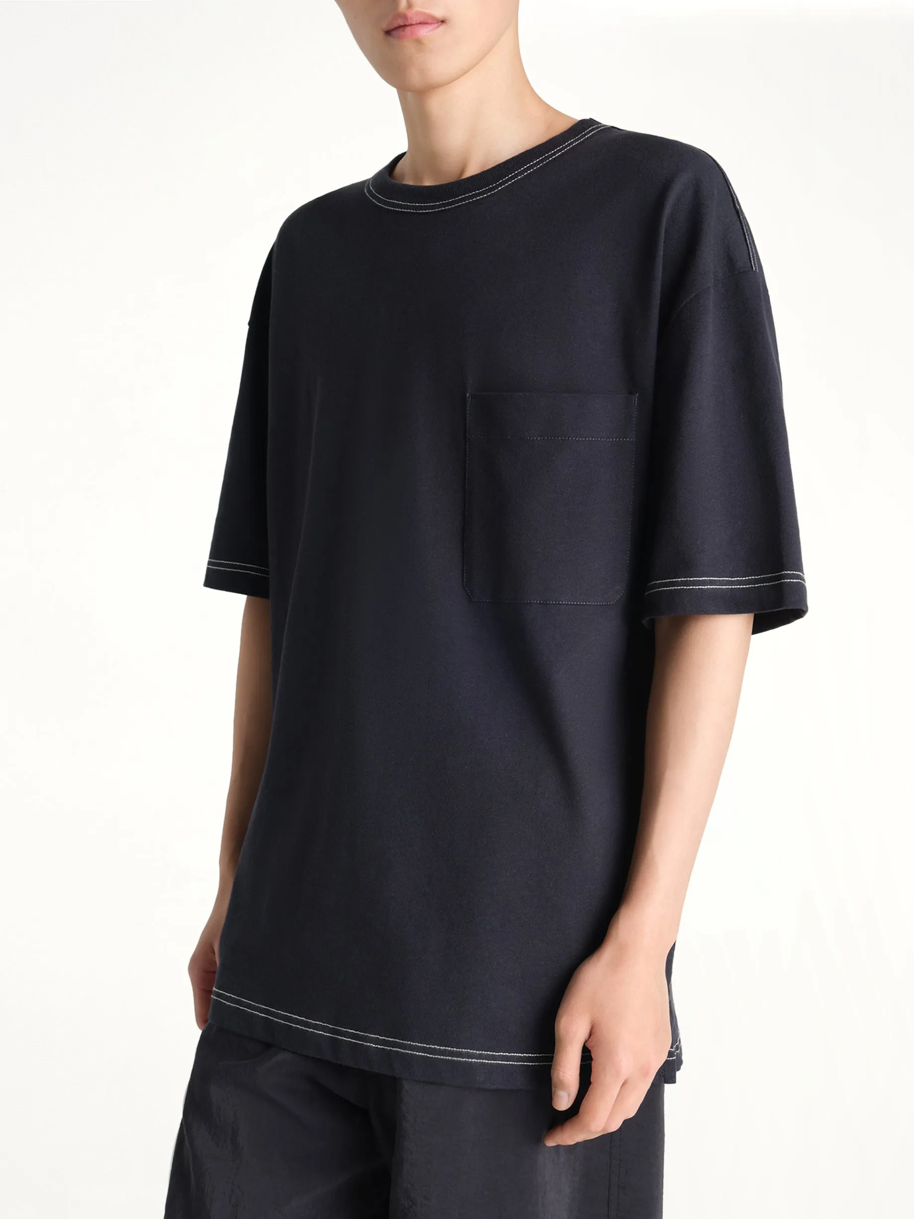 Boxy SS T-Shirt in Urchin sold by MARAIS