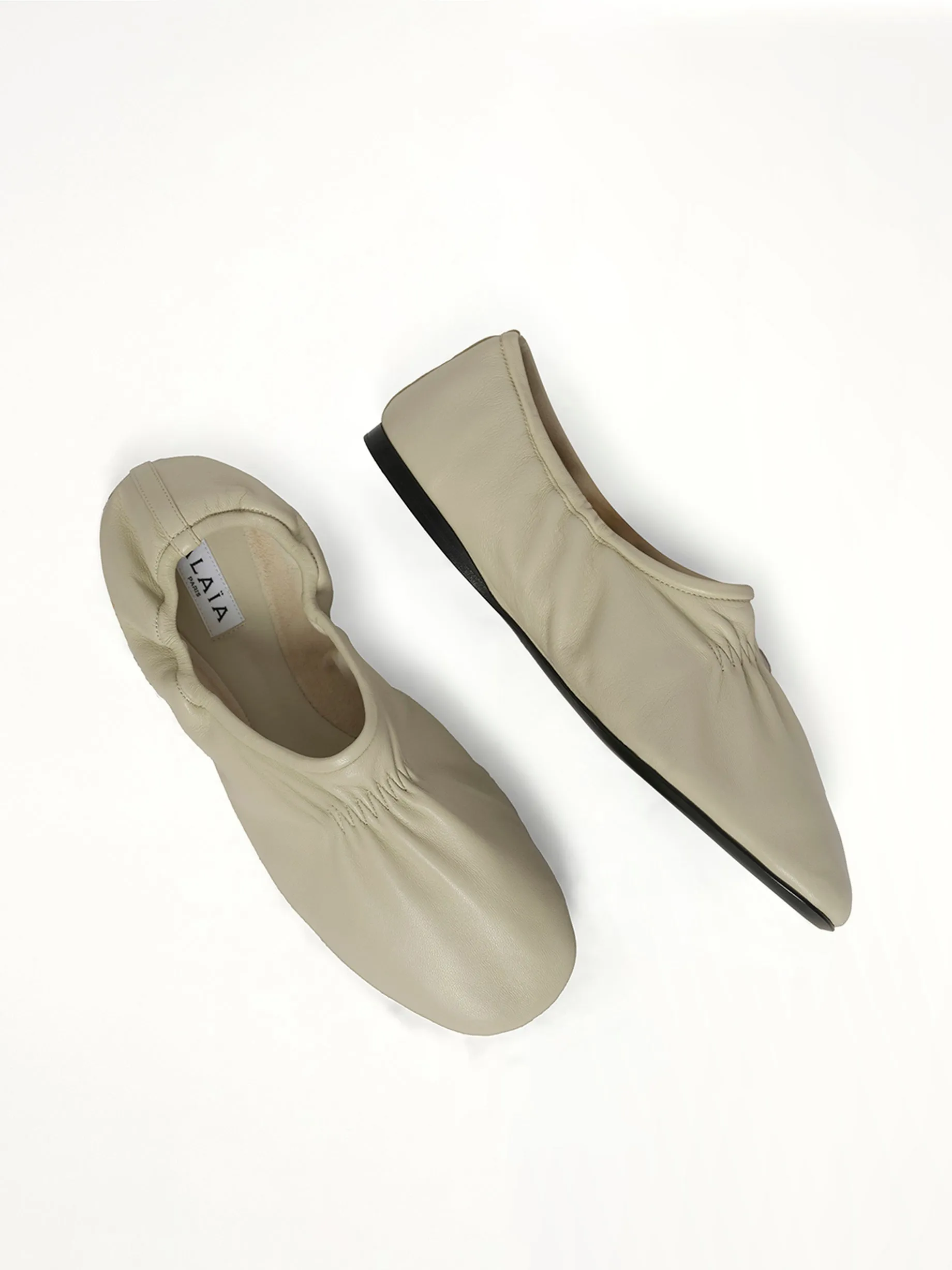 Supple Slippers in White sold by MARAIS product image thumbnail 4