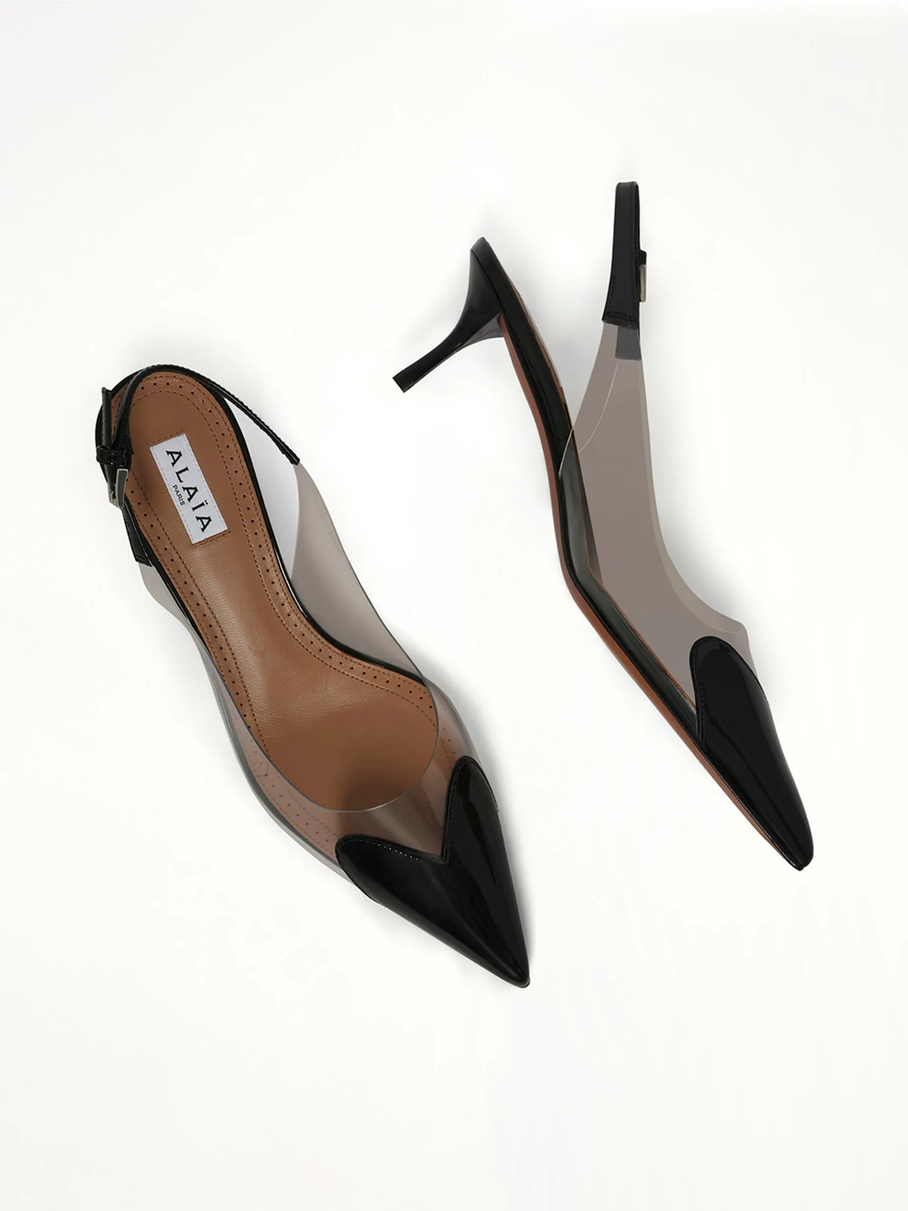 Le Coeur Slingbacks H55 in Black sold by MARAIS product image thumbnail 4