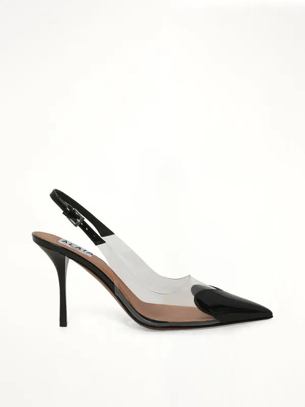 Le Coeur Slingbacks H90 in Black sold by MARAIS