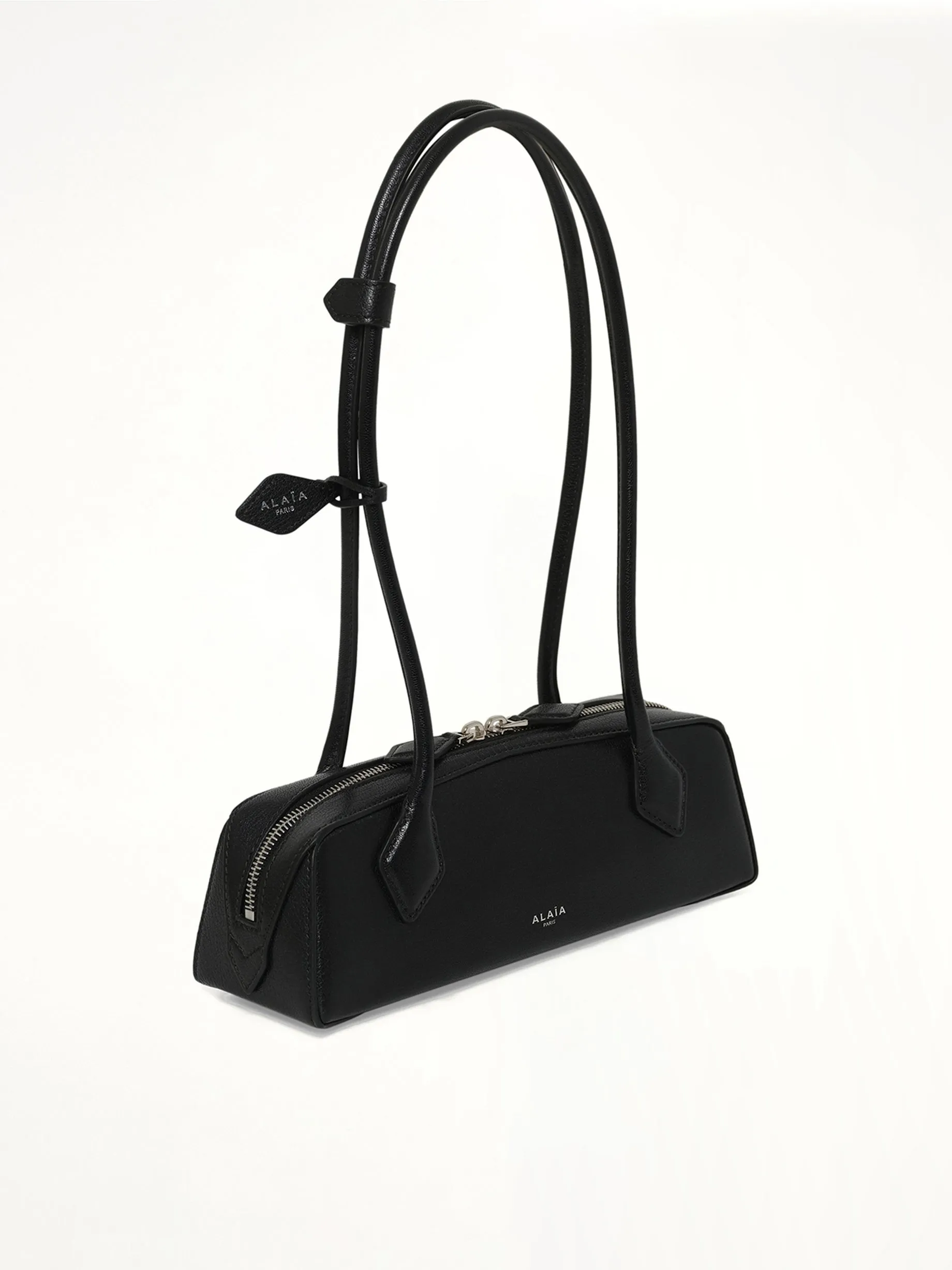 Le Teckel Small Goatskin Bag in Black sold by MARAIS product image thumbnail 2