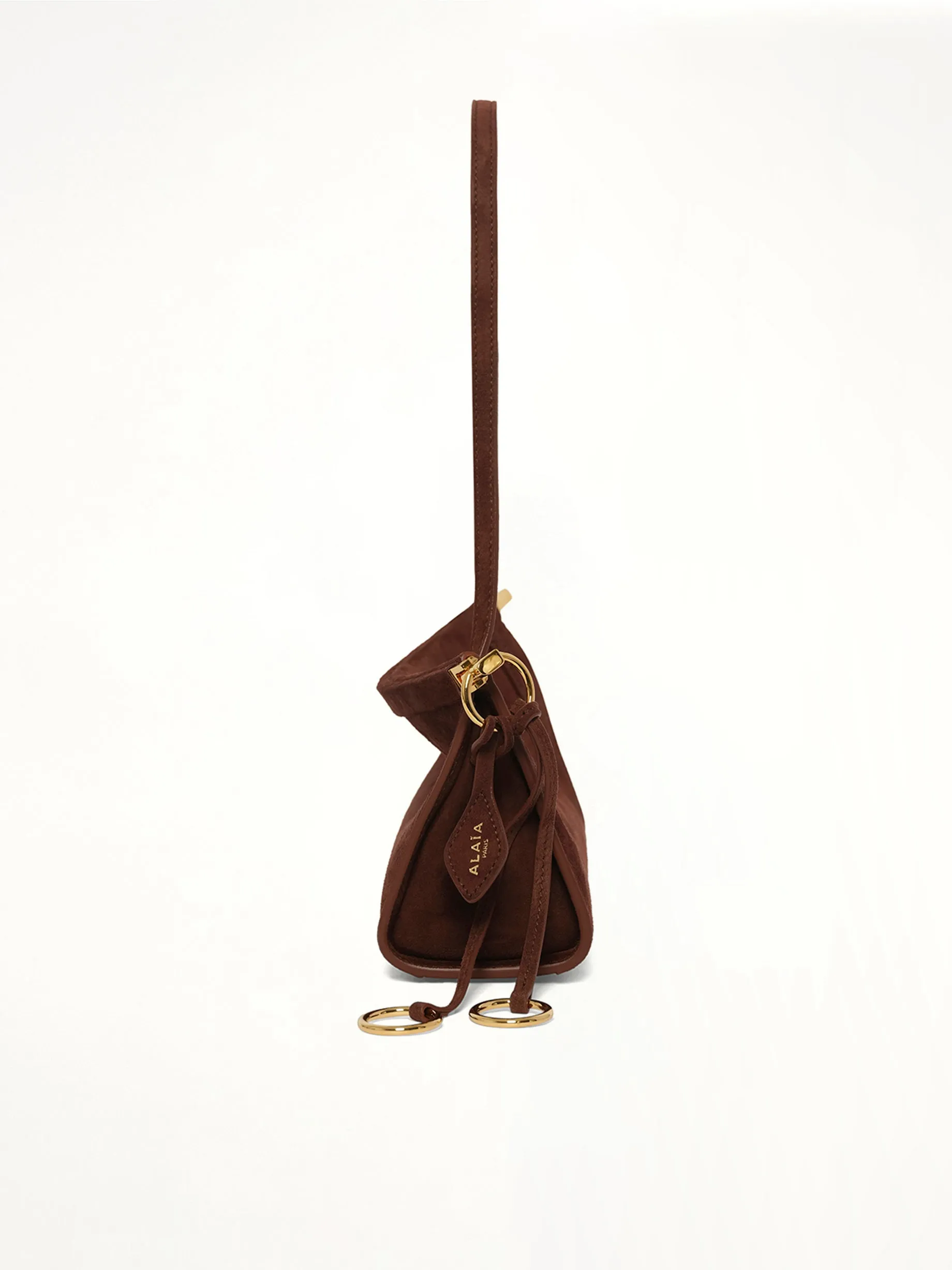 Le Click East West Small Bag in Brun Fonce sold by MARAIS product image thumbnail 3