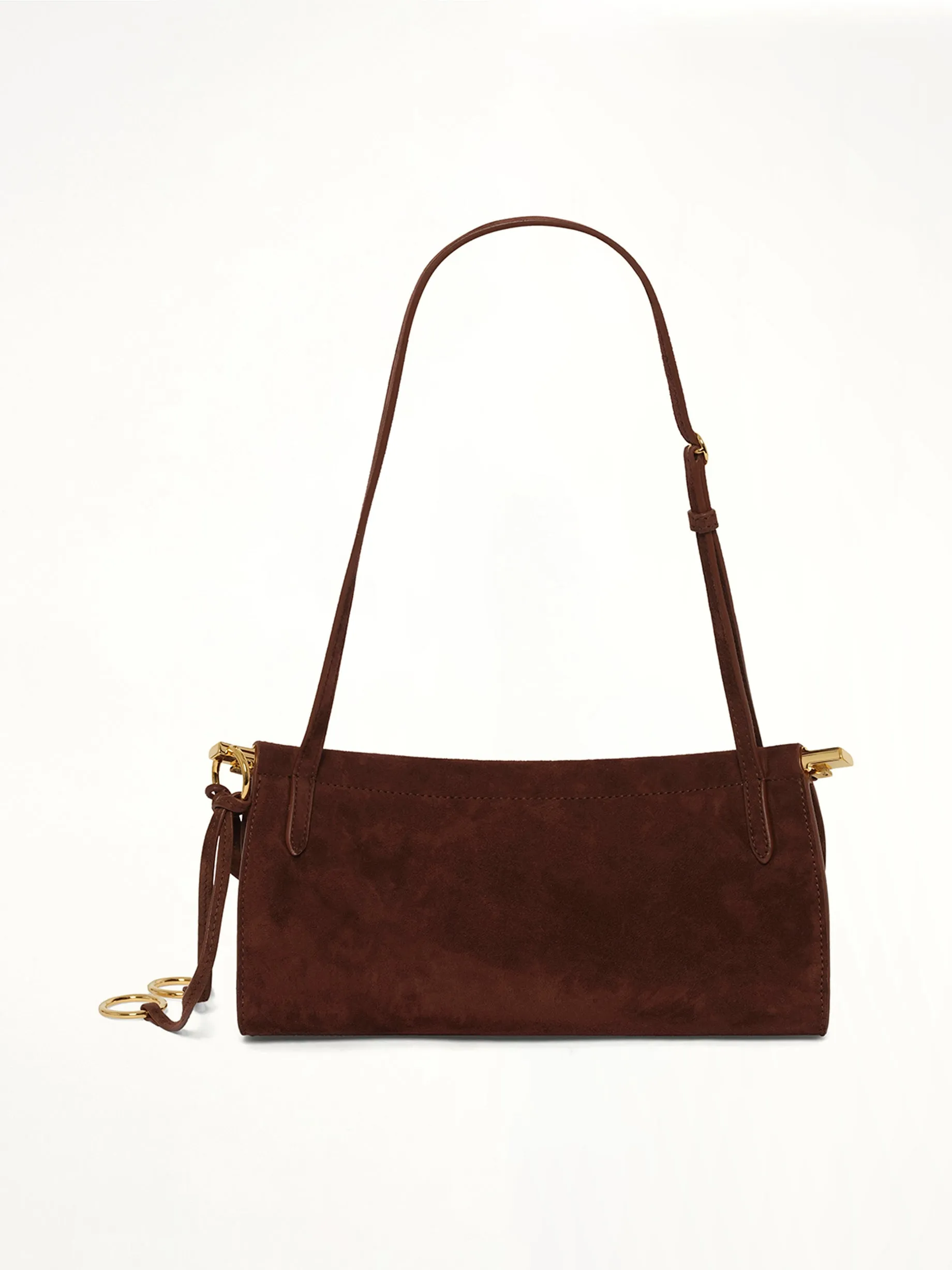 Le Click East West Small Bag in Brun Fonce sold by MARAIS product image thumbnail 5