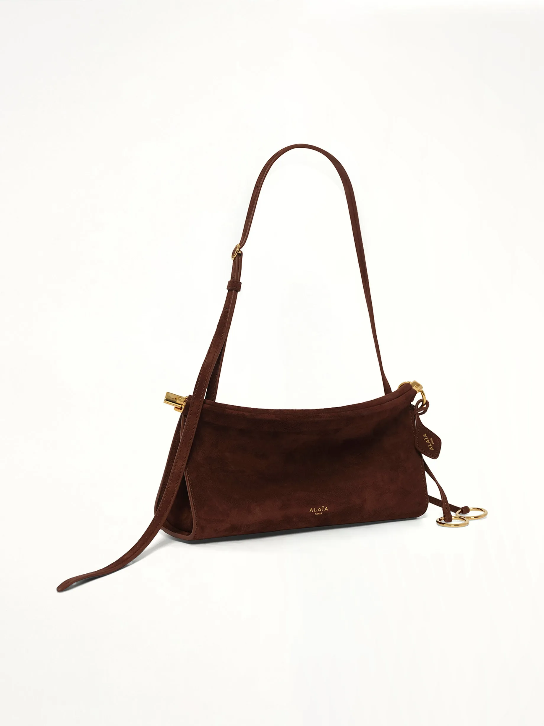 Le Click East West Small Bag in Brun Fonce sold by MARAIS product image thumbnail 2