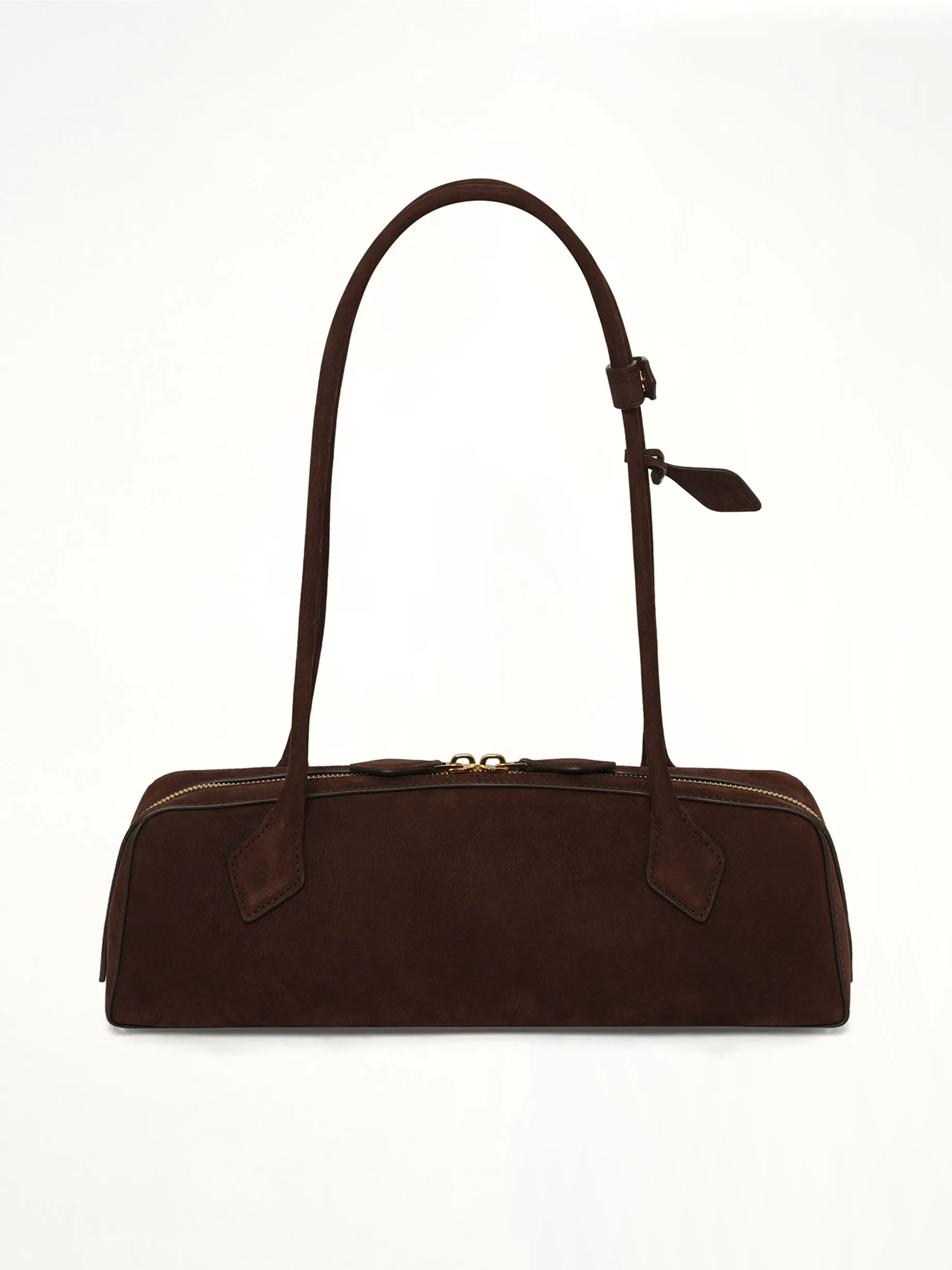 Le Teckel Medium Bag in Brun Fonce sold by MARAIS product image thumbnail 5