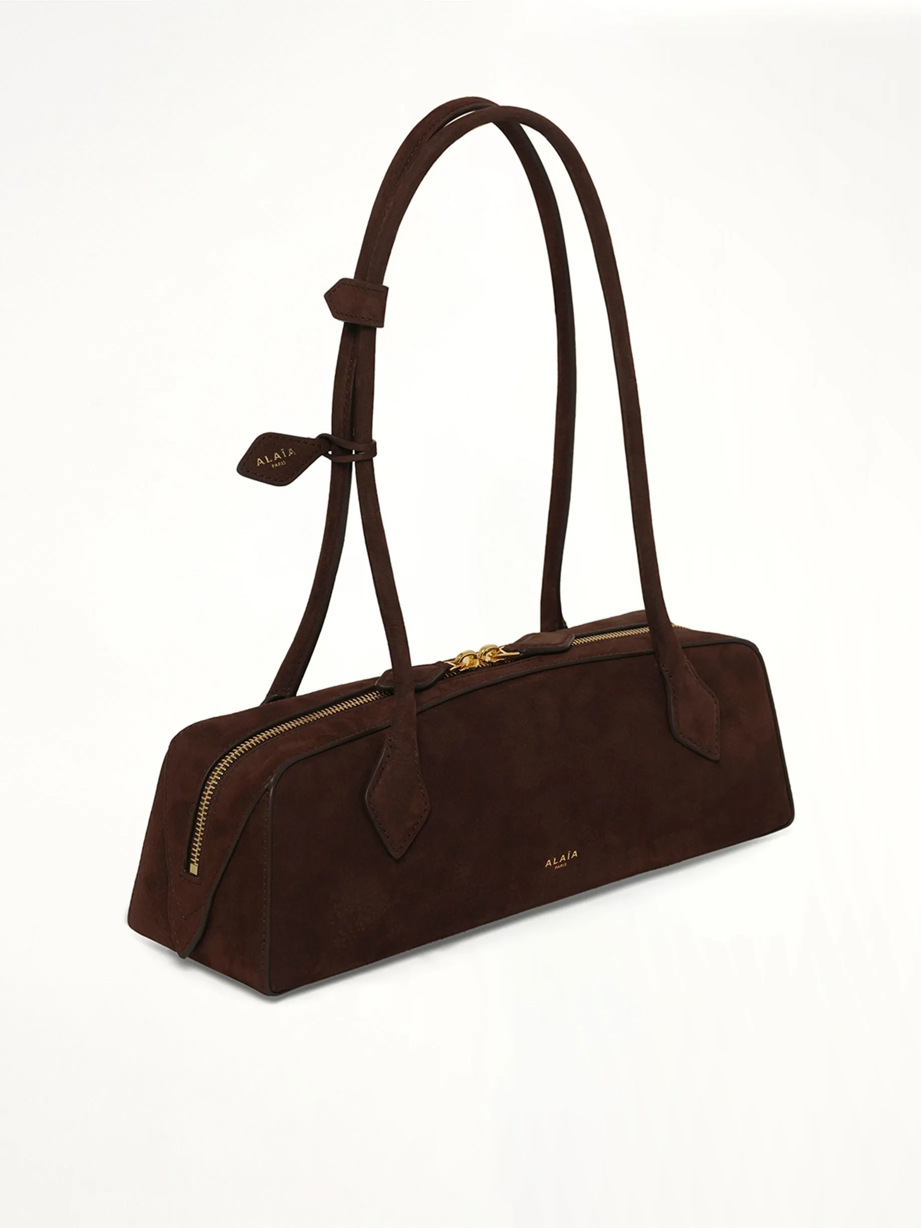 Le Teckel Medium Bag in Brun Fonce sold by MARAIS product image thumbnail 2