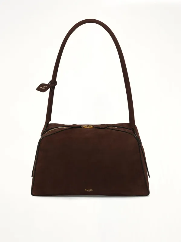Le Bouledogue Medium Bag in Brun Fonce made by Alaia