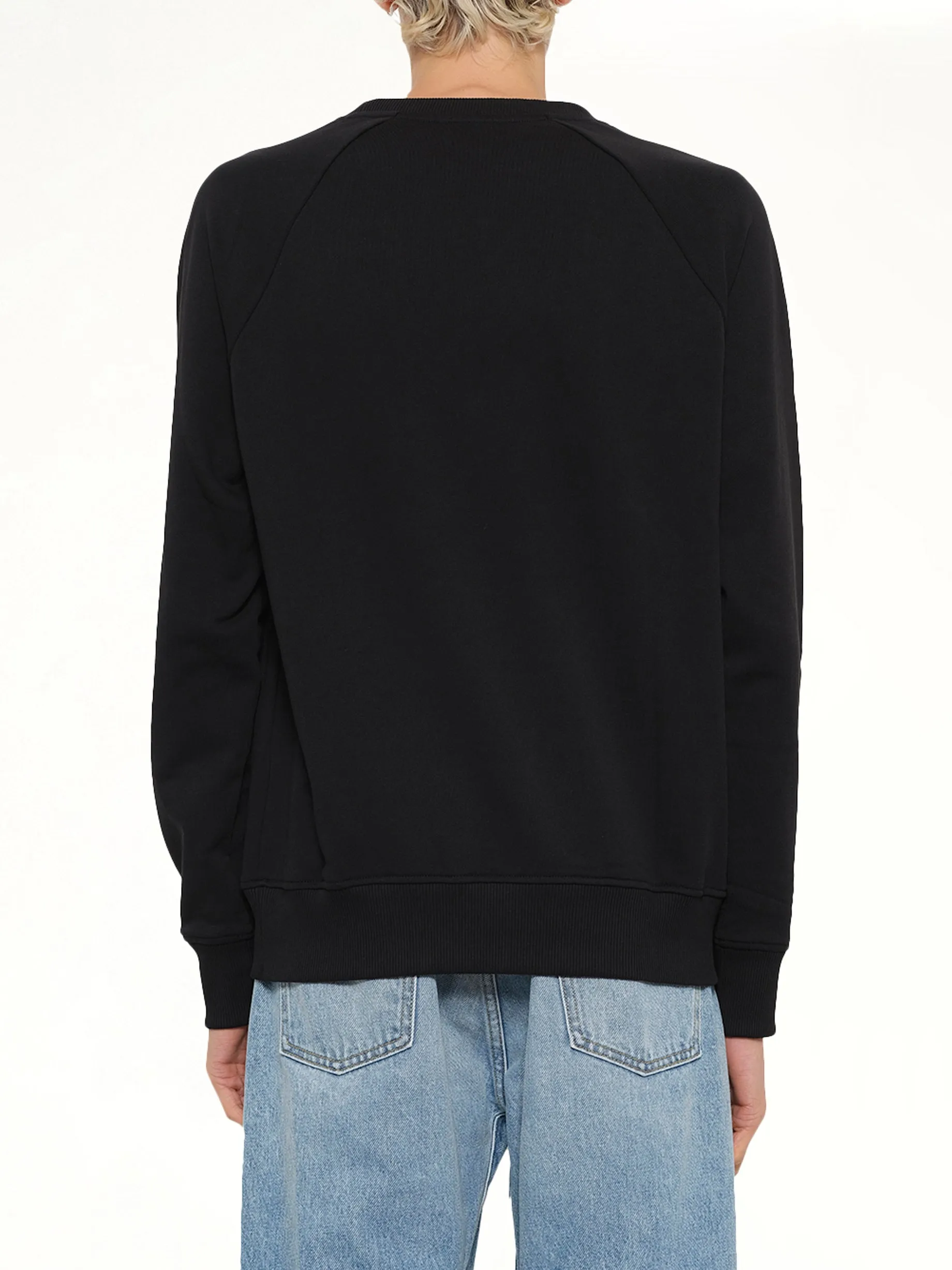 Balmain Print Sweatshirt in Black/White sold by MARAIS product image thumbnail 5