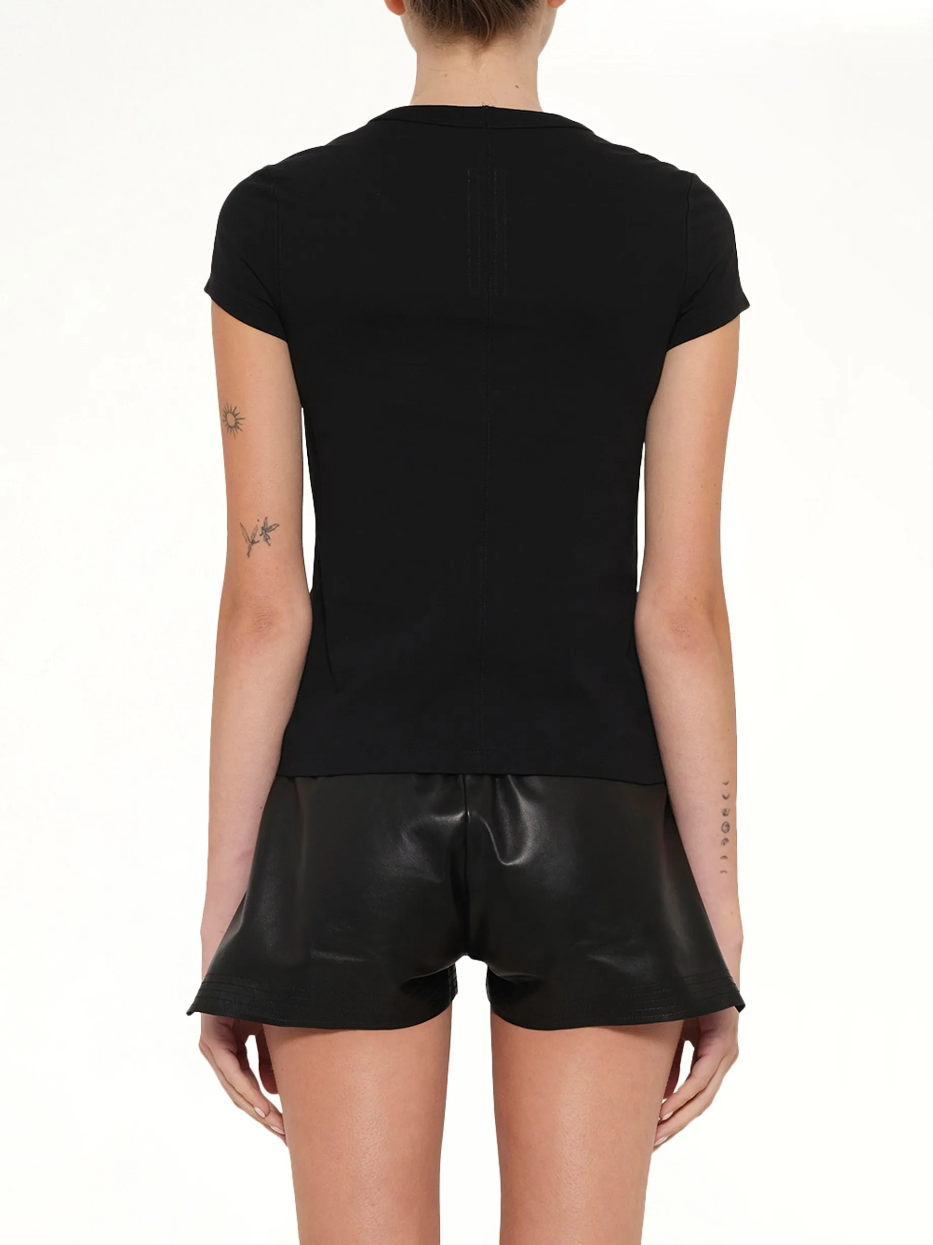 Cropped Level T-Shirt in Black sold by MARAIS product image thumbnail 5
