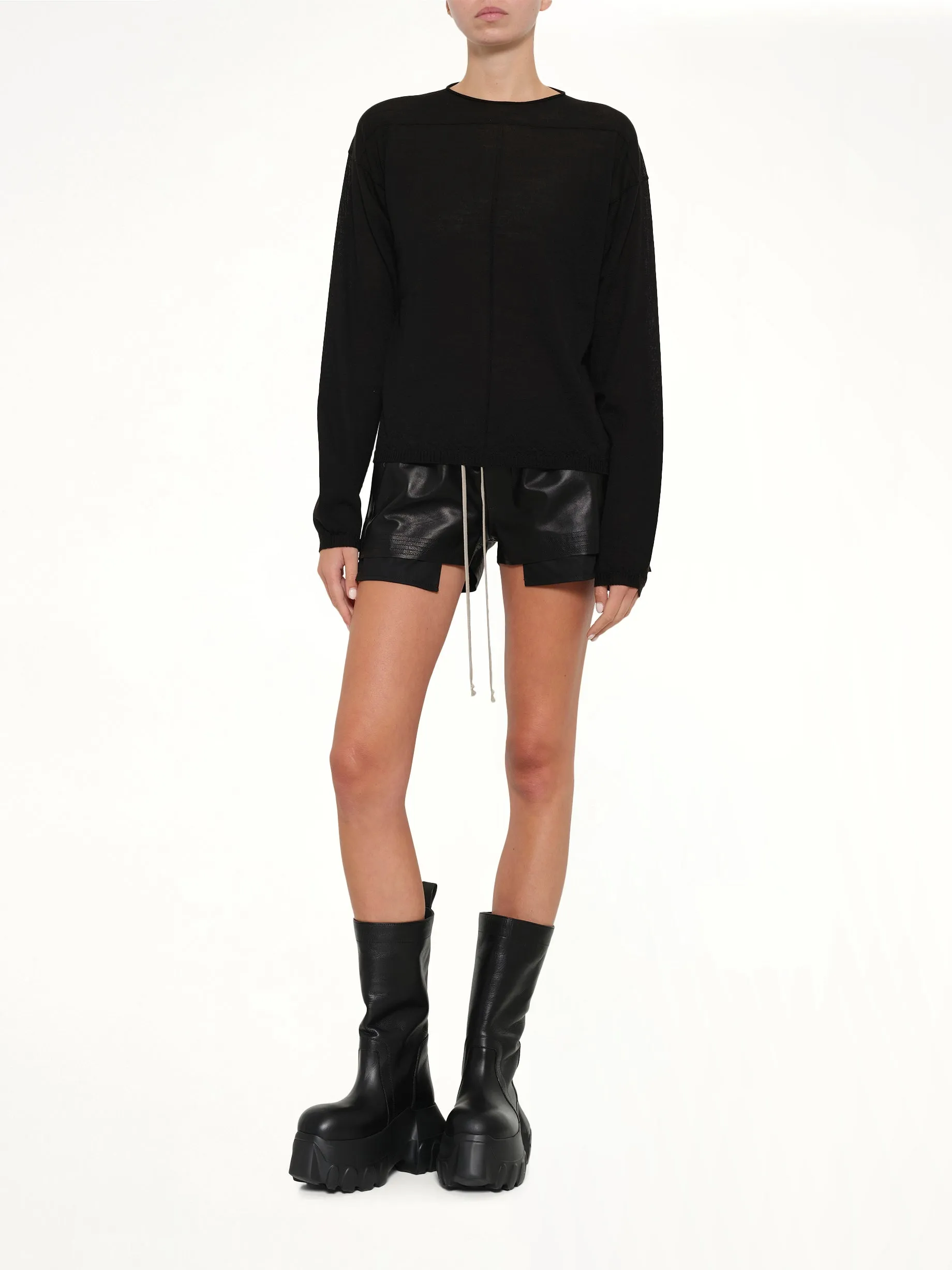 Pullover in Black sold by MARAIS product image thumbnail 4
