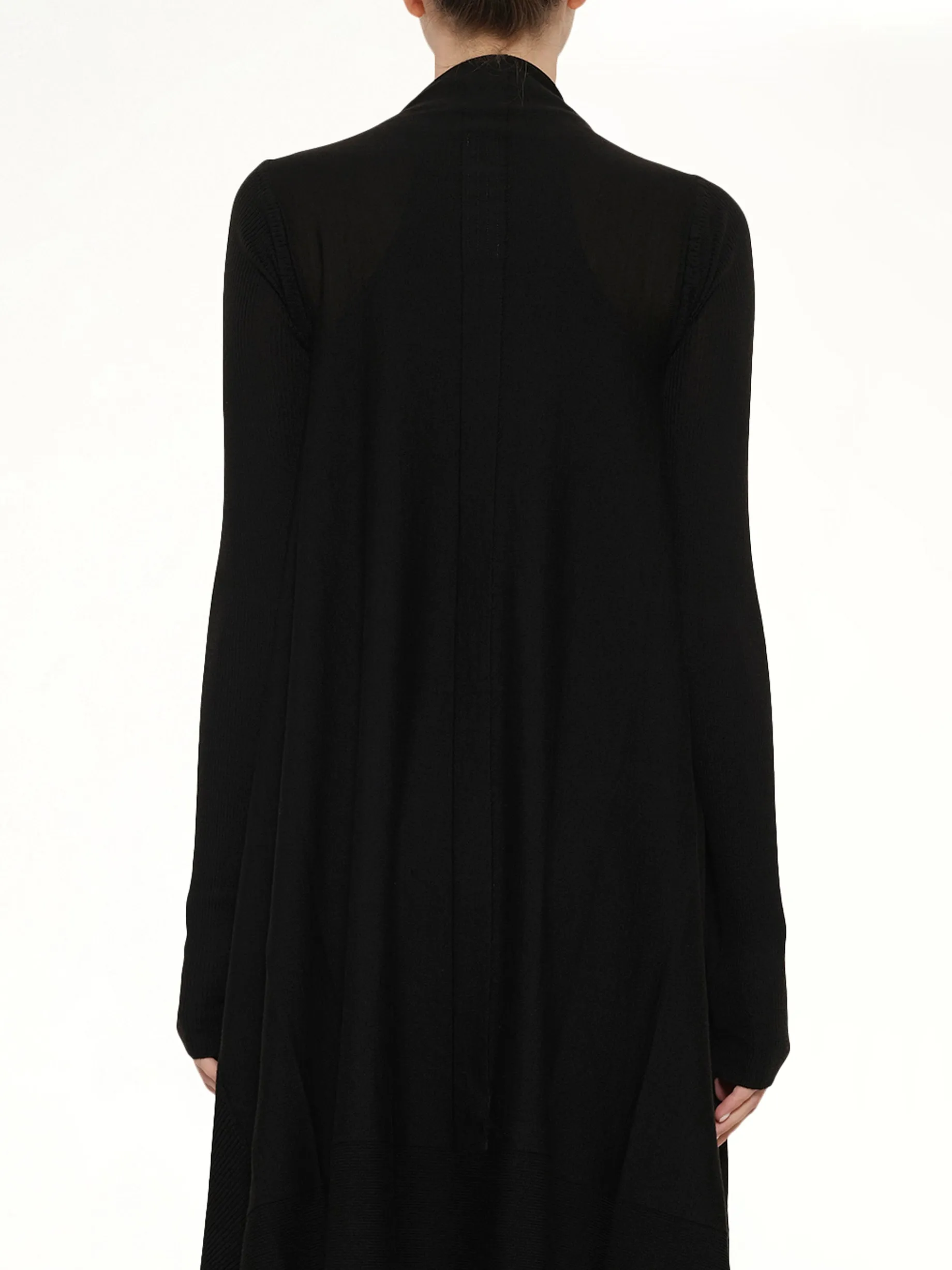 Long Wrap Cardigan in Black sold by MARAIS product image thumbnail 5