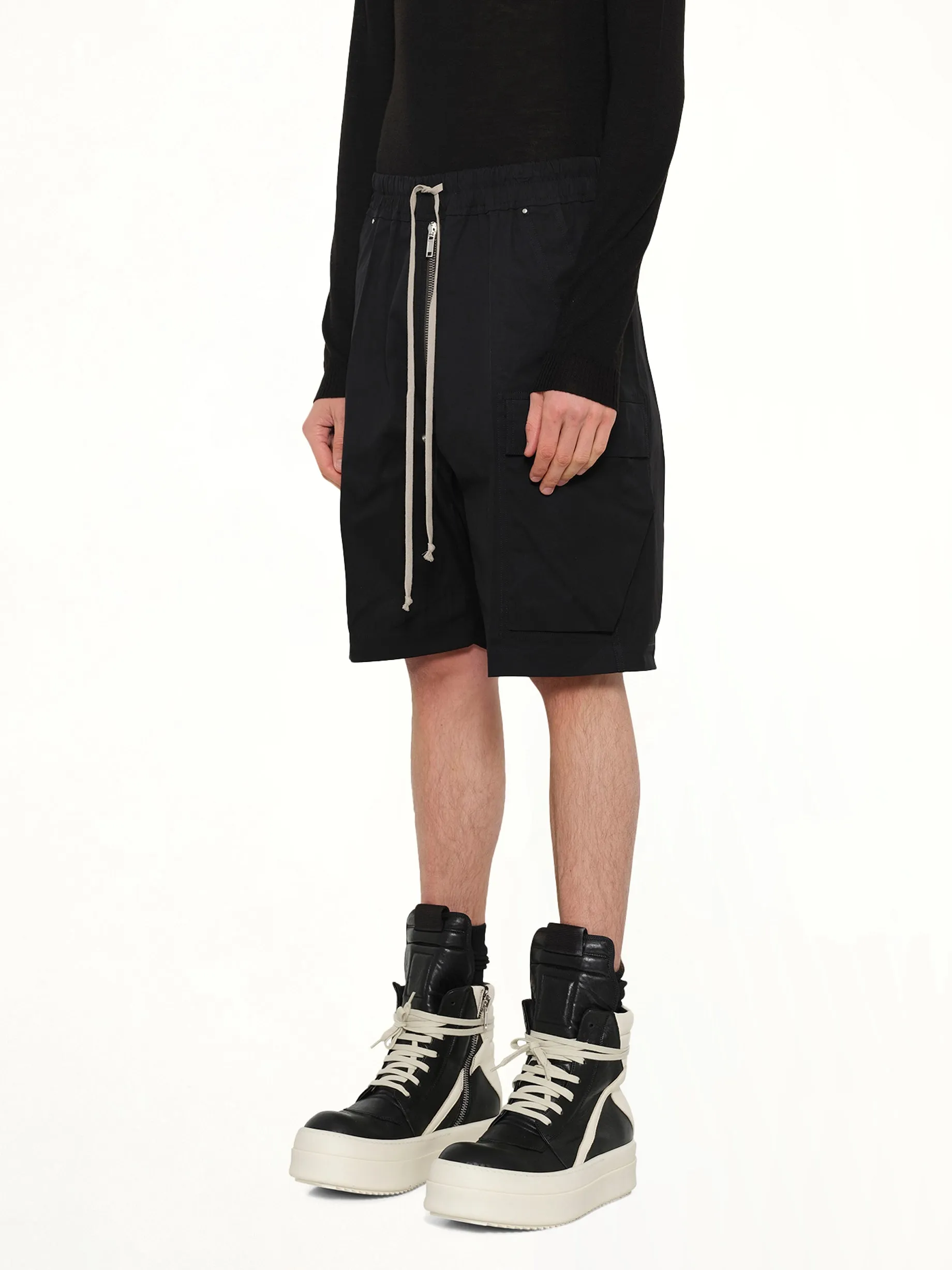 Cargobela Shorts in Black sold by MARAIS product image thumbnail 3