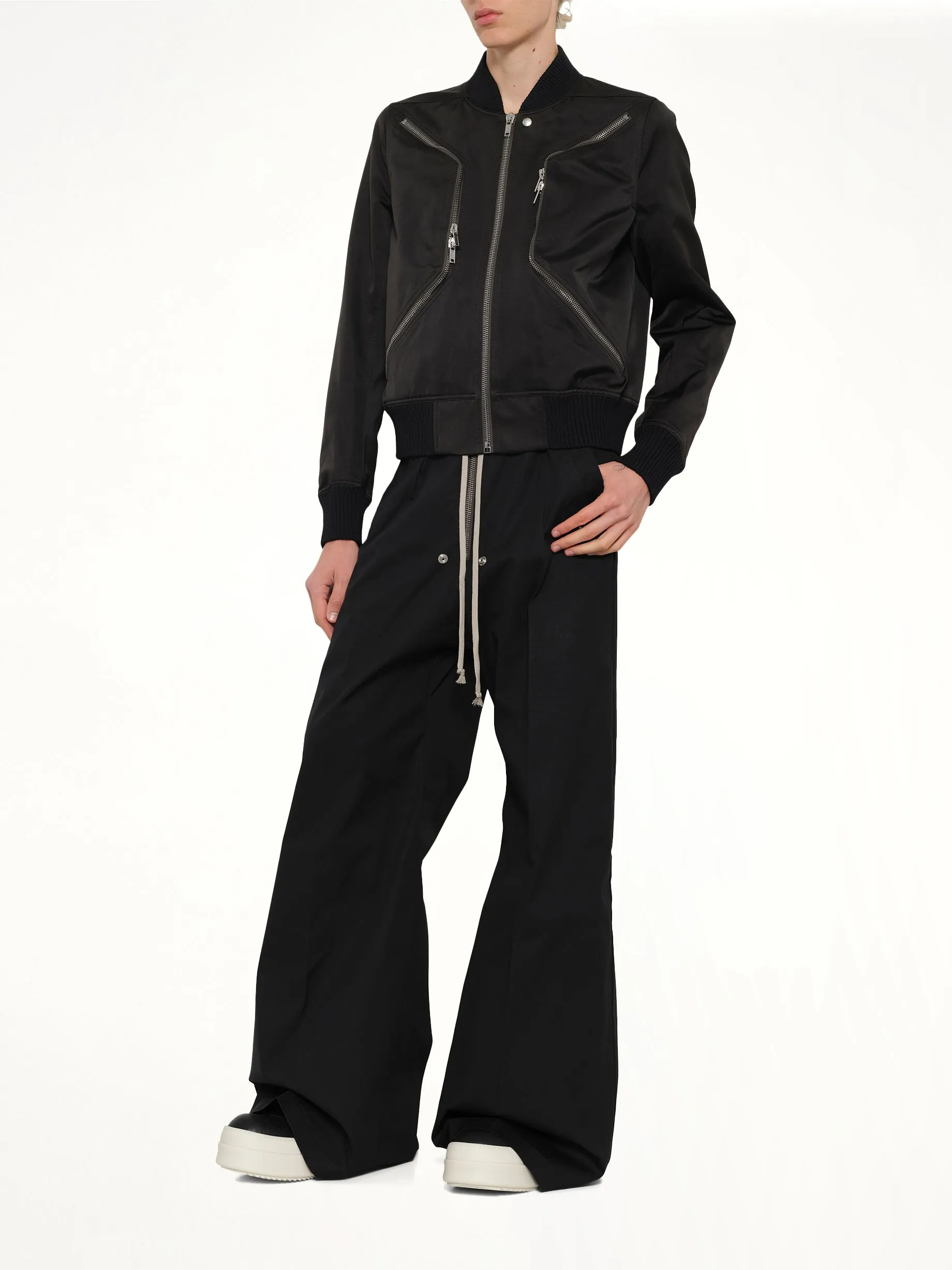 Heizer Flight Jacket in Black sold by MARAIS product image thumbnail 4