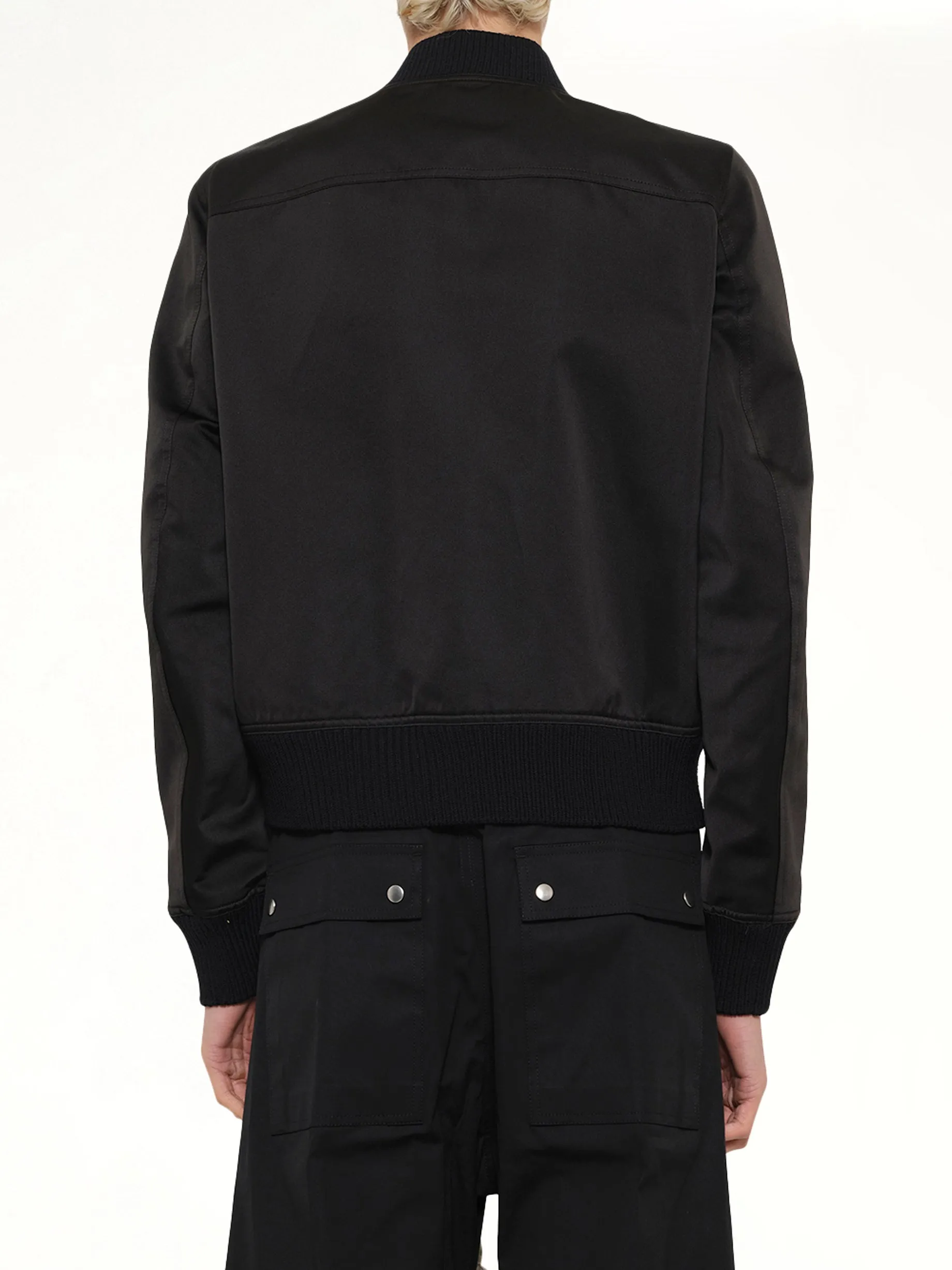 Heizer Flight Jacket in Black sold by MARAIS product image thumbnail 5