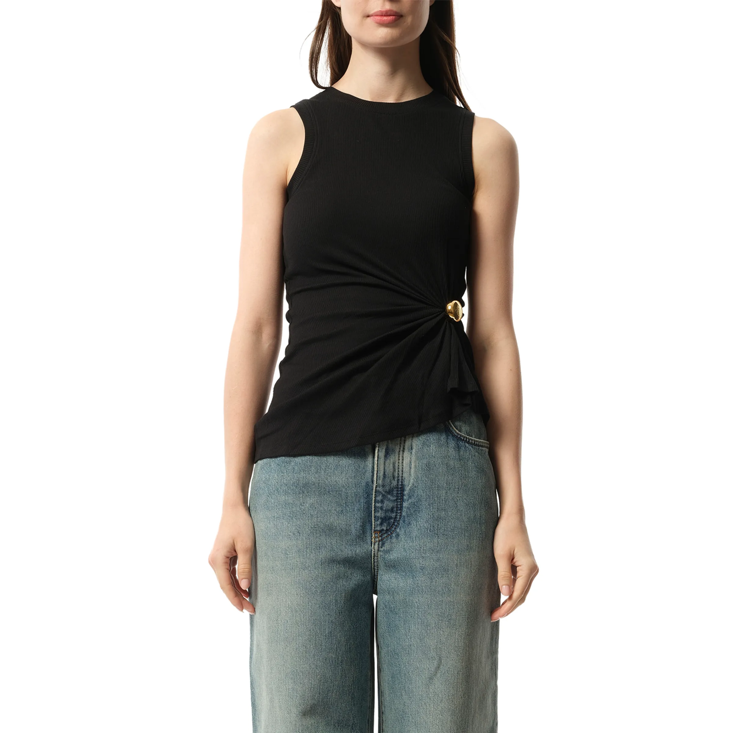 Pebble Top in Black sold by MARAIS