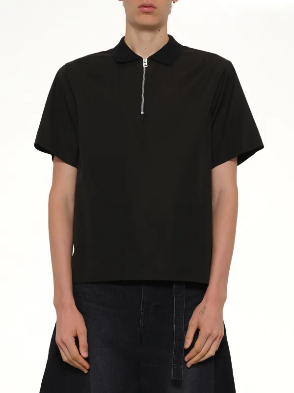 Poplin Pullover in Black sold by MARAIS