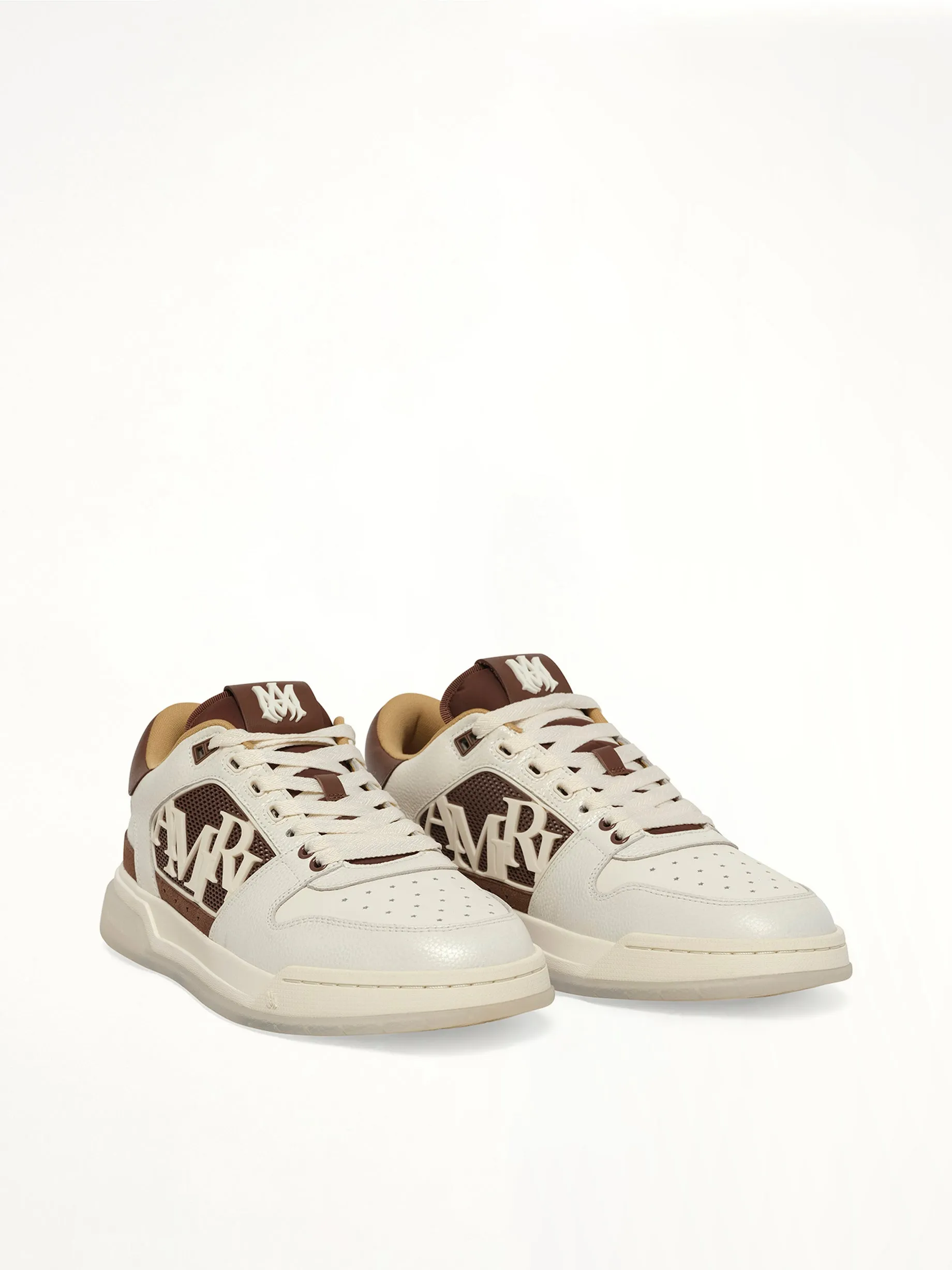 Pebbled Classic Low Sneaker in Tobacco sold by MARAIS product image thumbnail 2