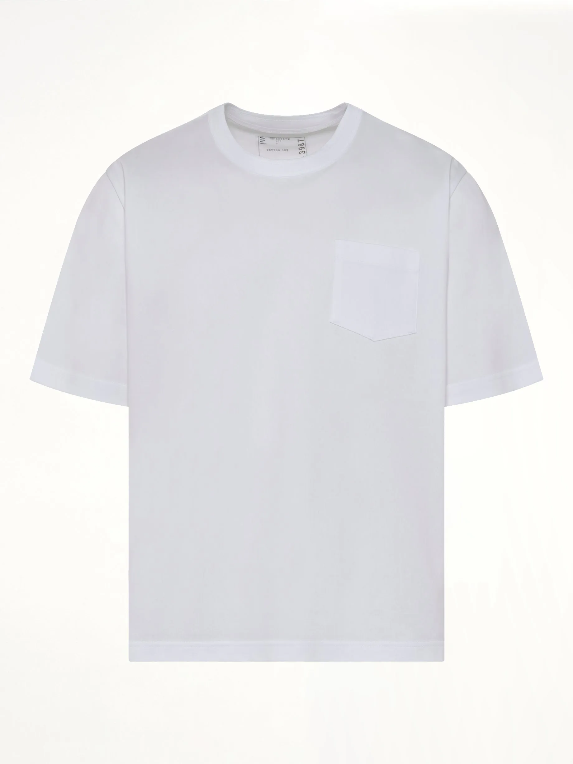 Cotton Jersey T-Shirt in White sold by MARAIS product image thumbnail 2