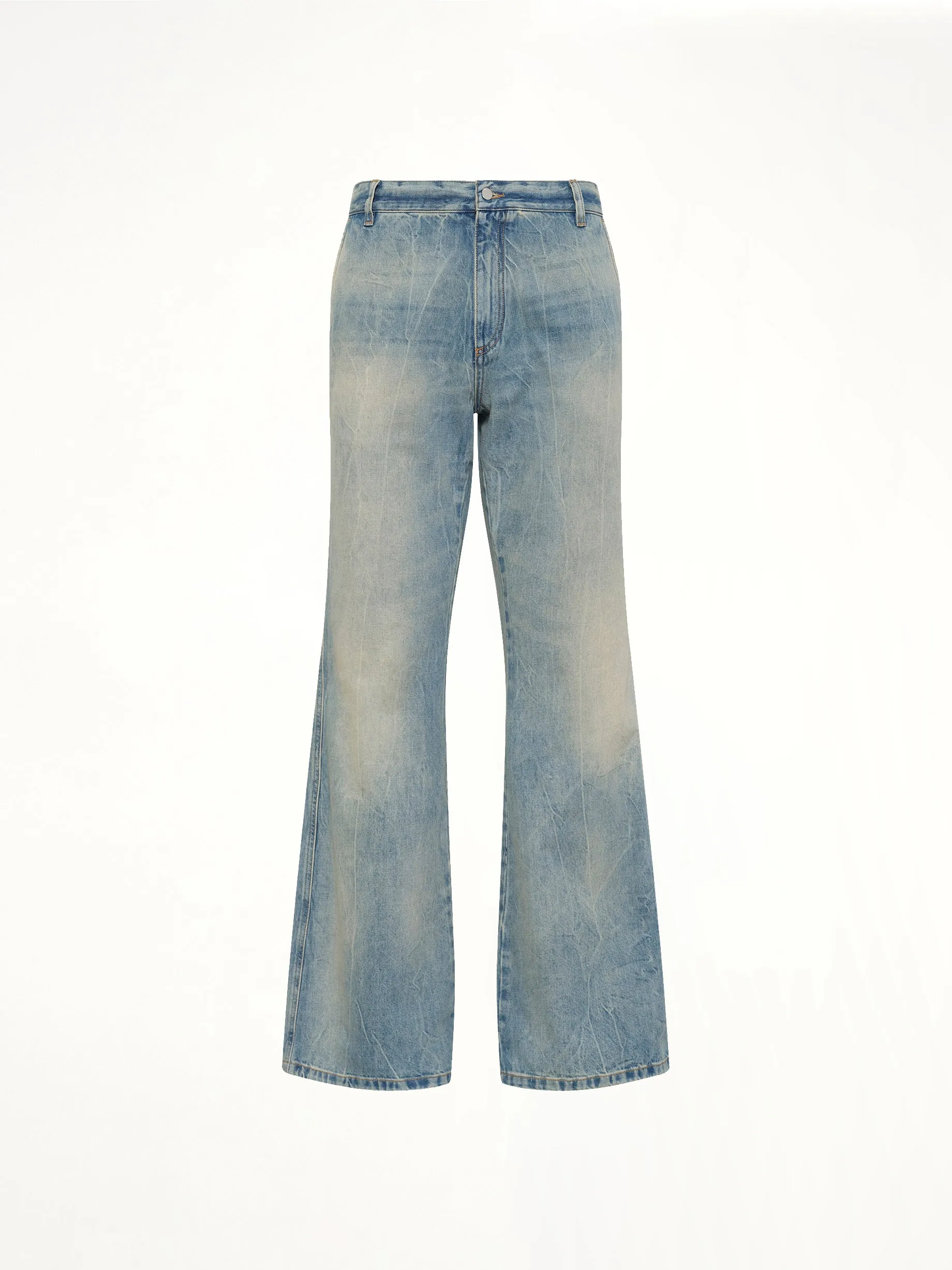 Boot Cut Jeans in Retro Indigo sold by MARAIS product image thumbnail 2