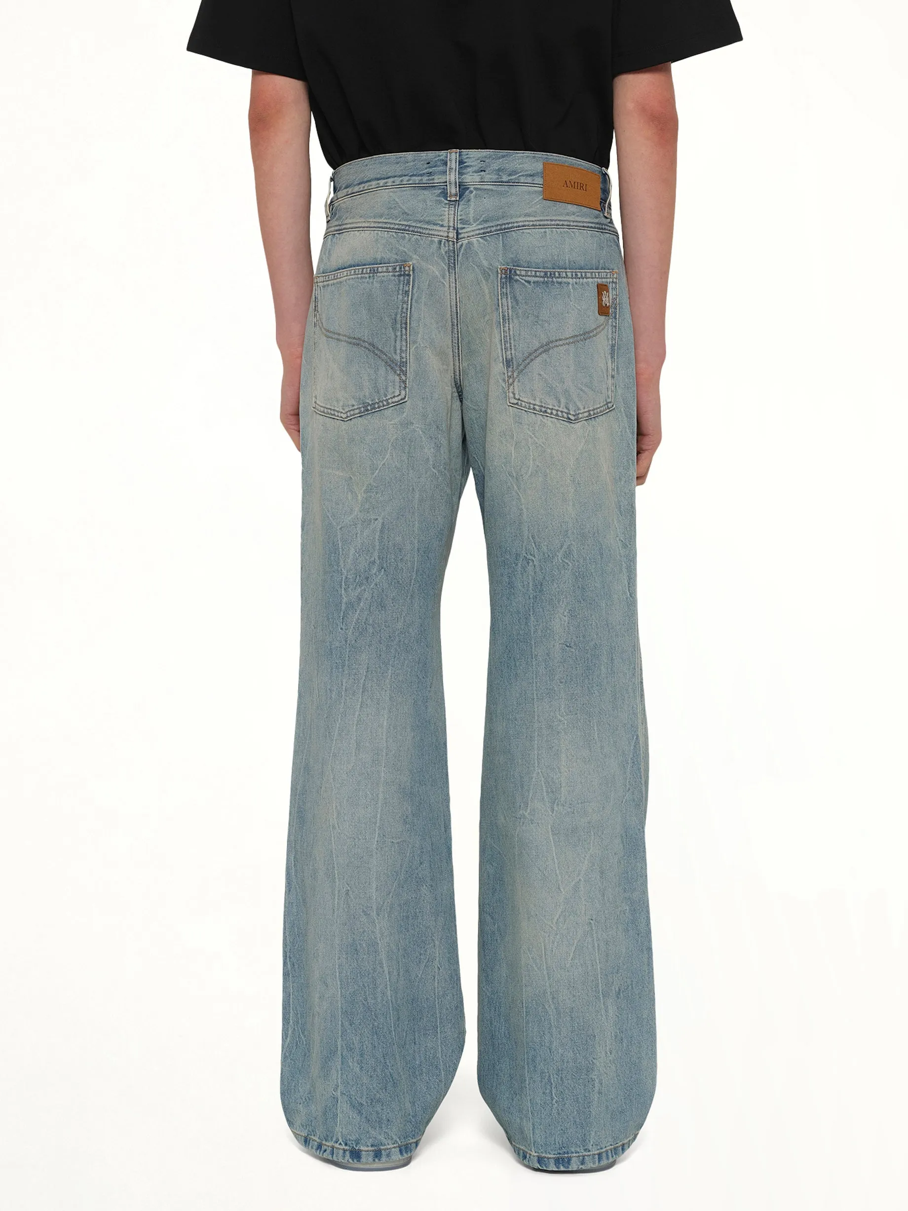 Boot Cut Jeans in Retro Indigo sold by MARAIS product image thumbnail 5