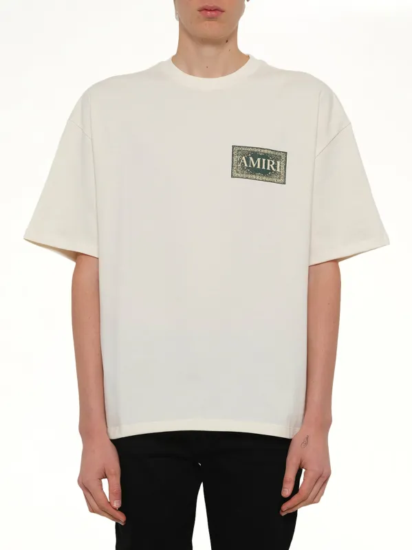 Bandana Oversized T-Shirt in Ivory sold by undefined