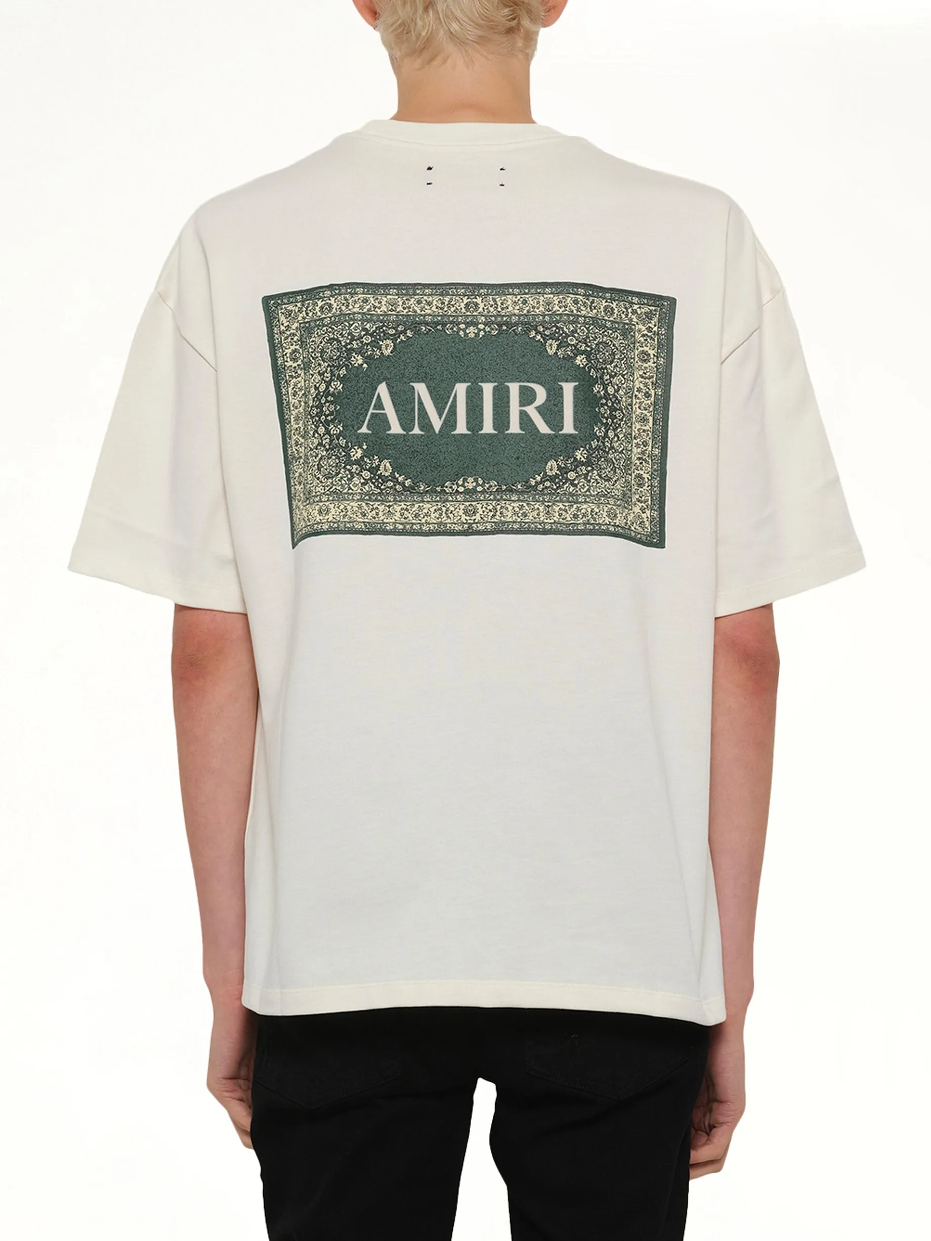 Bandana Oversized T-Shirt in Ivory sold by MARAIS product image thumbnail 5