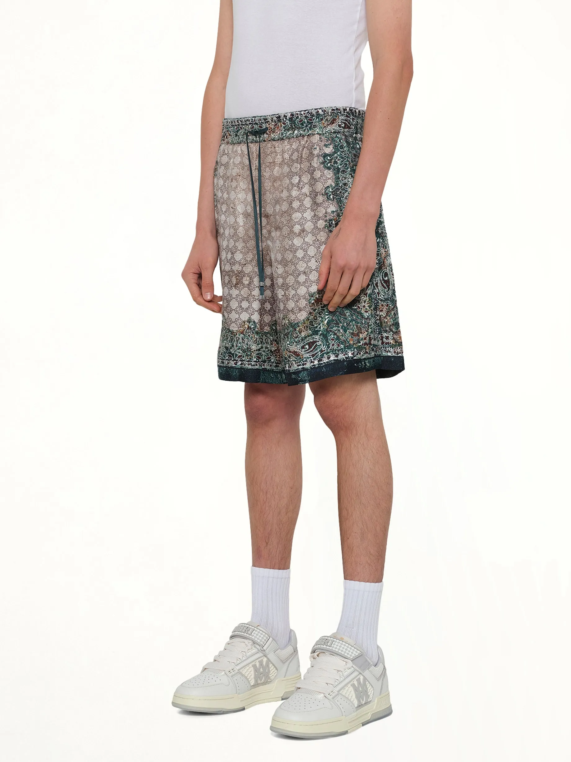 Bandana Shorts in Multicolour sold by MARAIS product image thumbnail 3