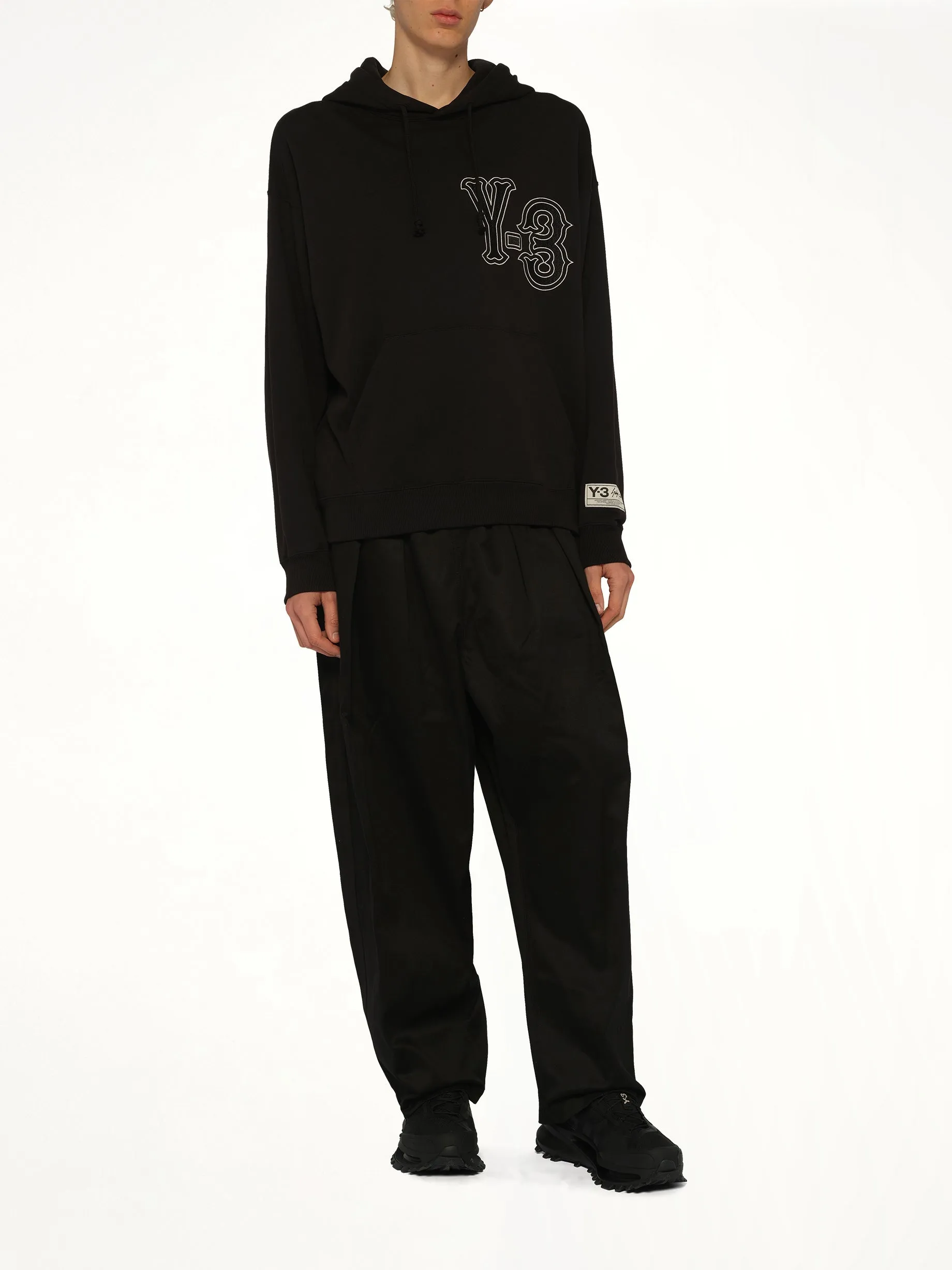 Elite 5 Graphics Hoodie in Black sold by MARAIS product image thumbnail 4