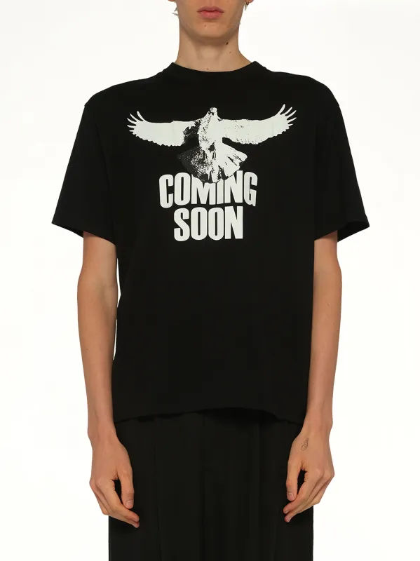 Dove T-Shirt in Black sold by MARAIS