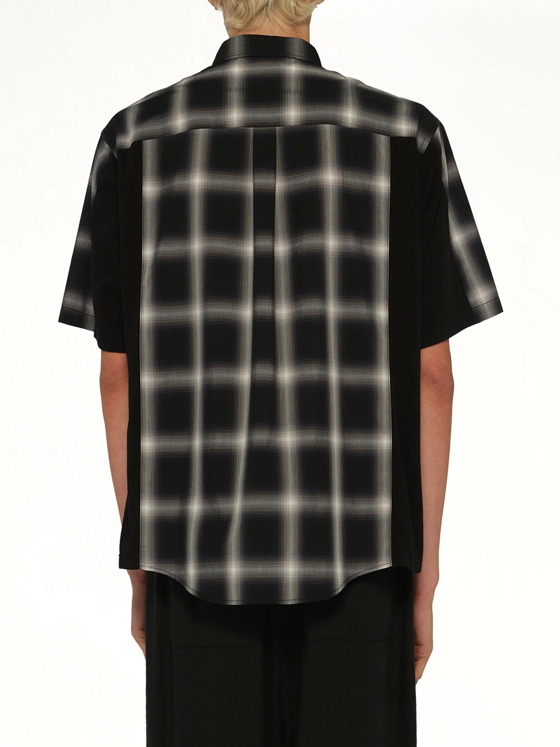 Combo Check SS Shirt in Black sold by MARAIS product image thumbnail 5