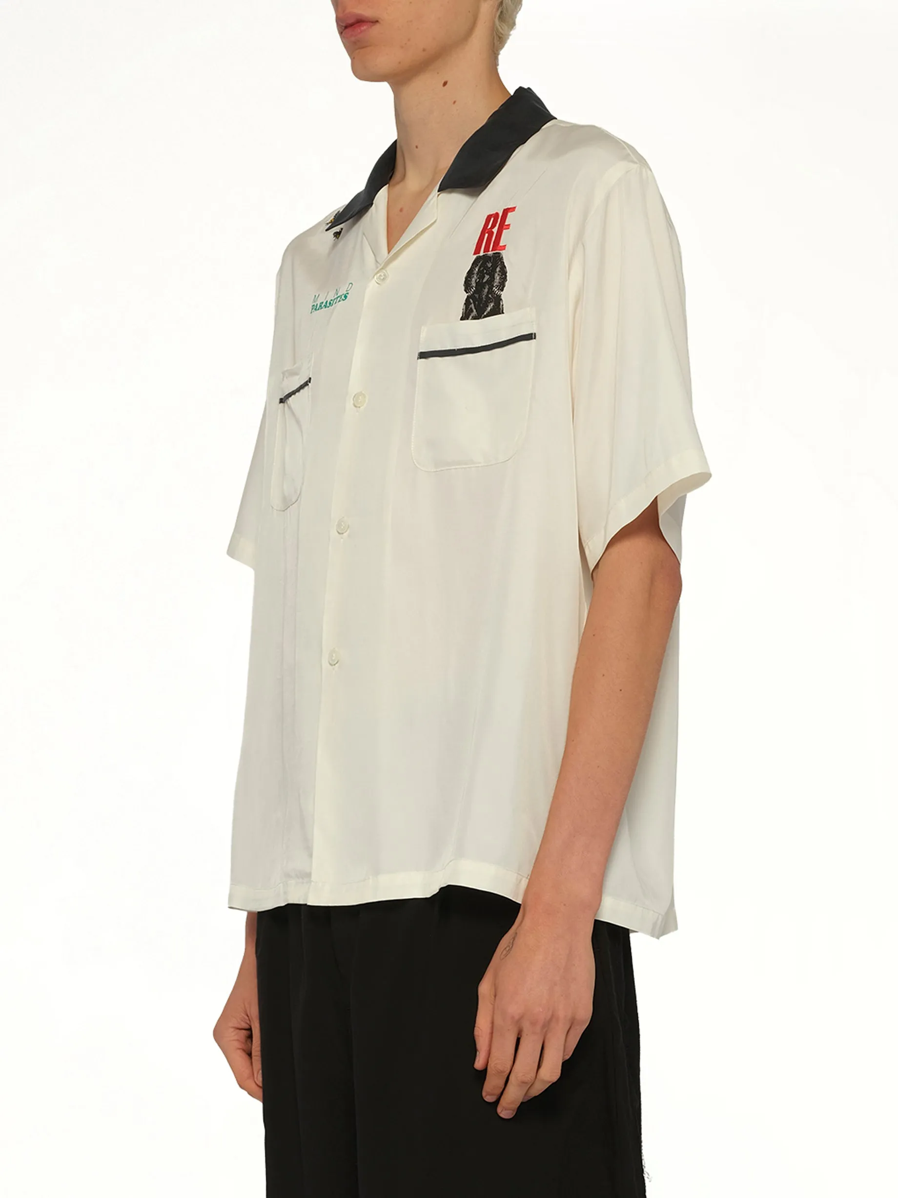 Mind Parasite SS Shirt in Ivory sold by MARAIS product image thumbnail 3