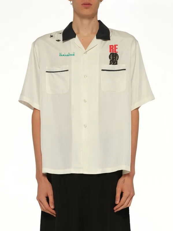 Mind Parasite SS Shirt in Ivory made by Undercover