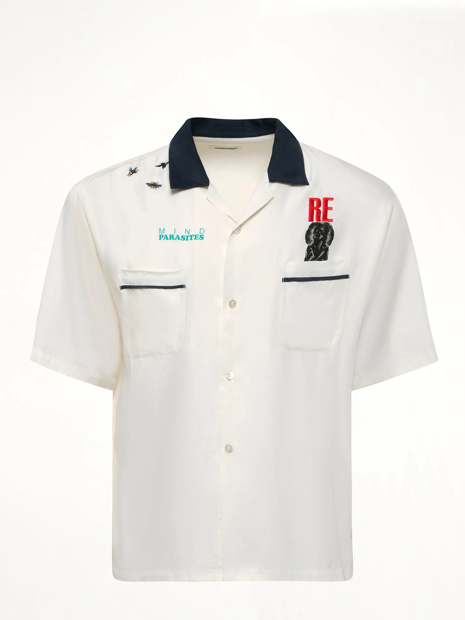 Mind Parasite SS Shirt in Ivory sold by MARAIS product image thumbnail 2
